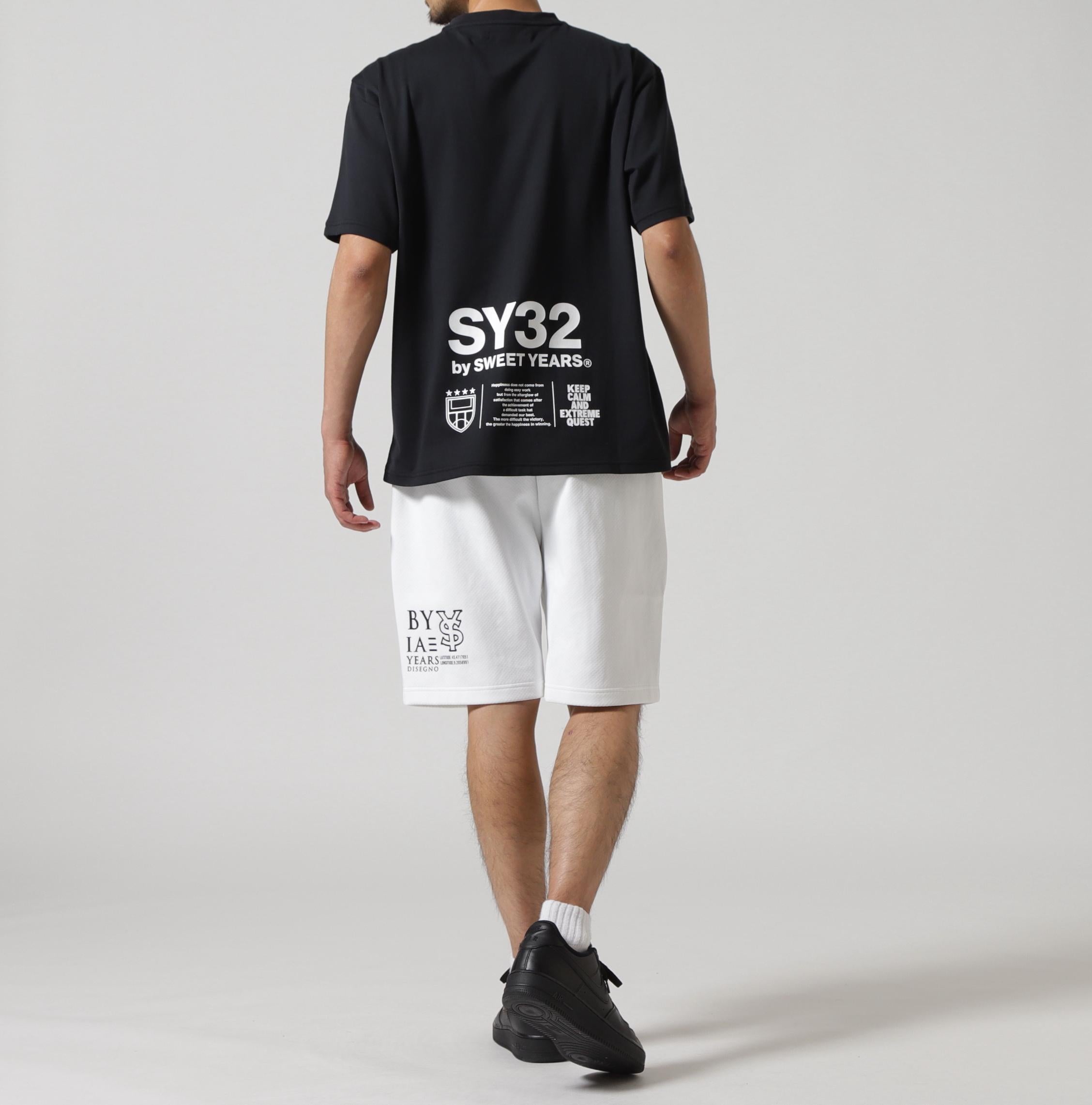 SY32 y SWEET YEA>S/SPI>AL KNIT SHO>T PANTS ホワイト