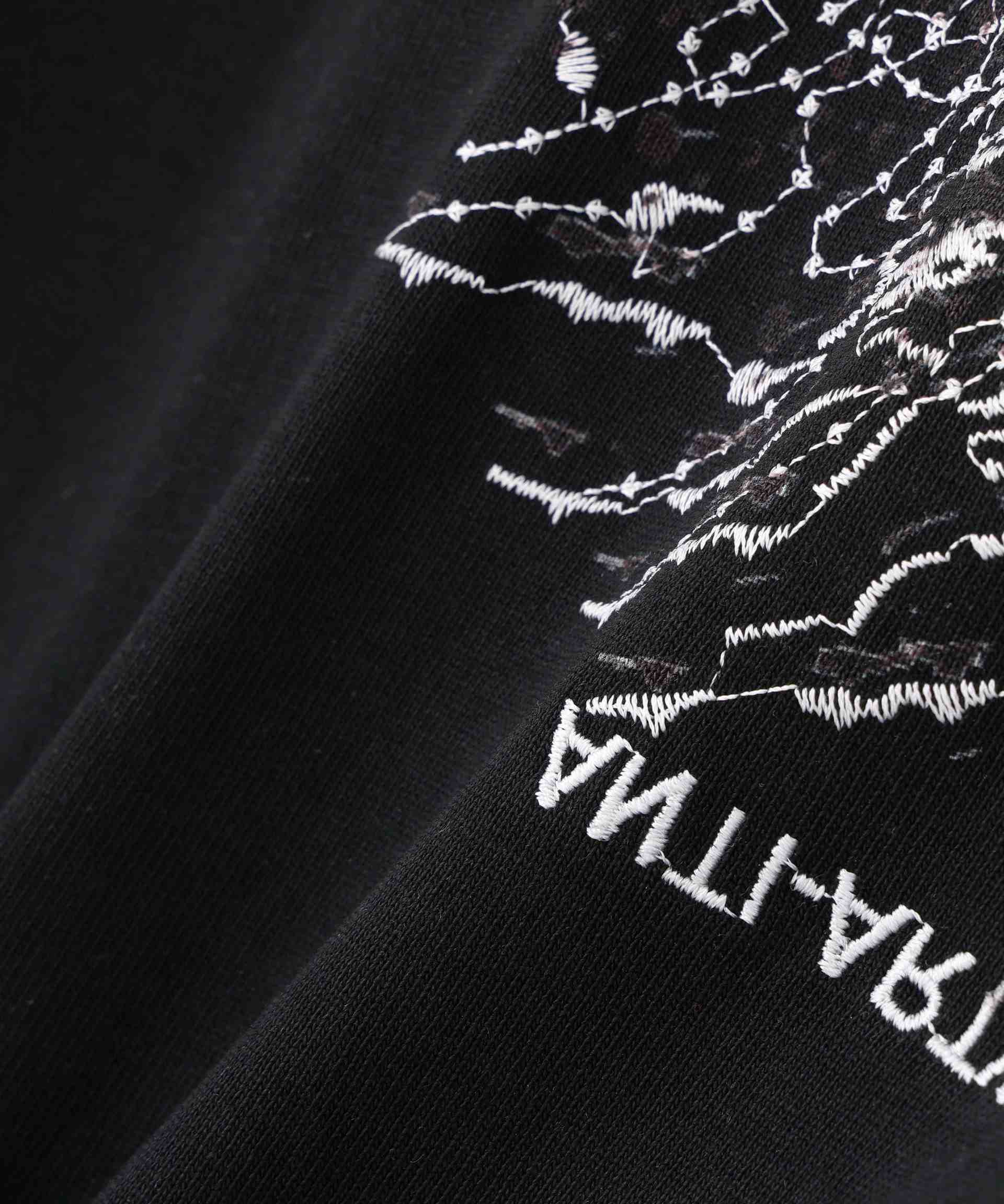 A4A/エーフォーエー/S/S TEE TWISTE> ブラック