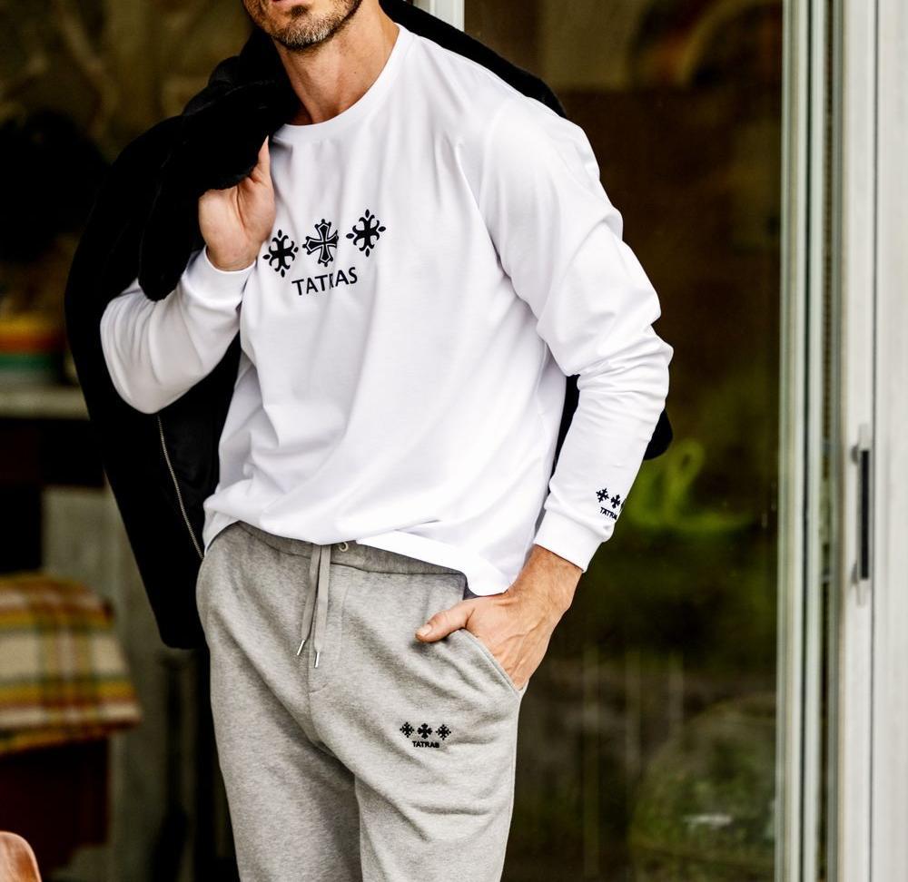 TATRAS(タトラス) EMILIO L/S TEE ホワイト
