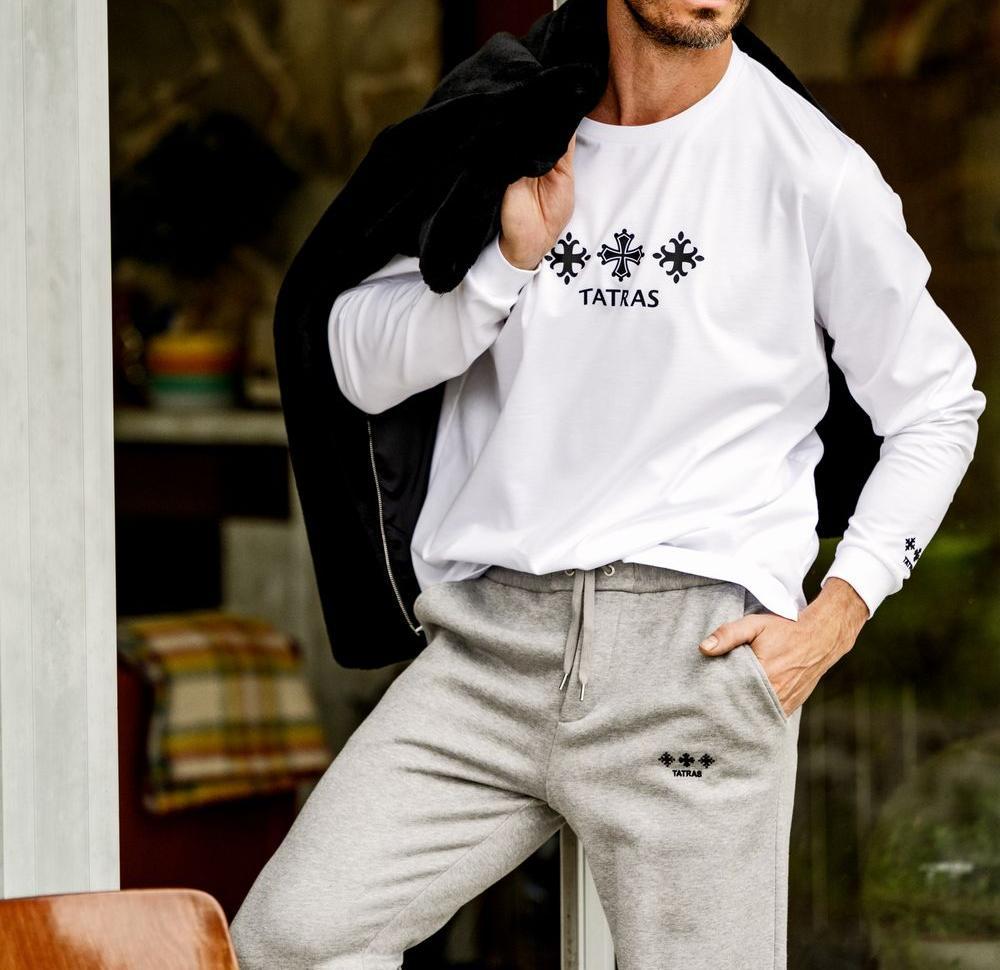 TATRAS(タトラス) EMILIO L/S TEE ホワイト
