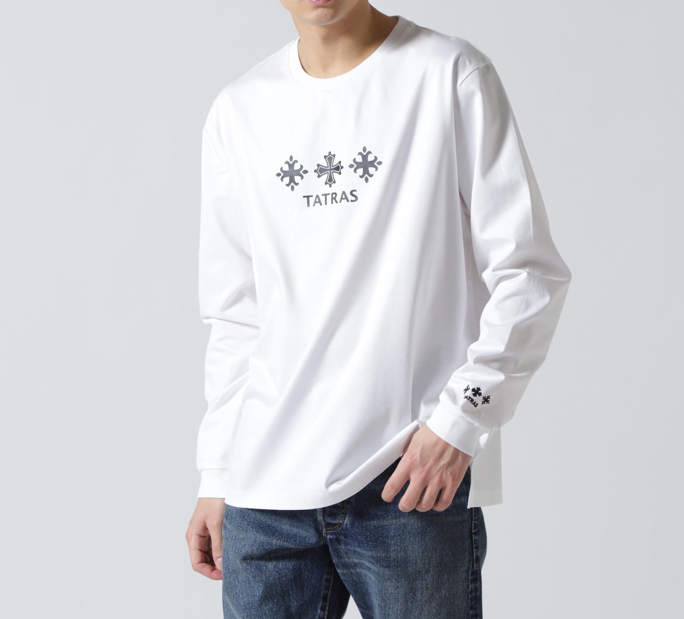 TATRAS(タトラス) EMILIO L/S TEE ホワイト