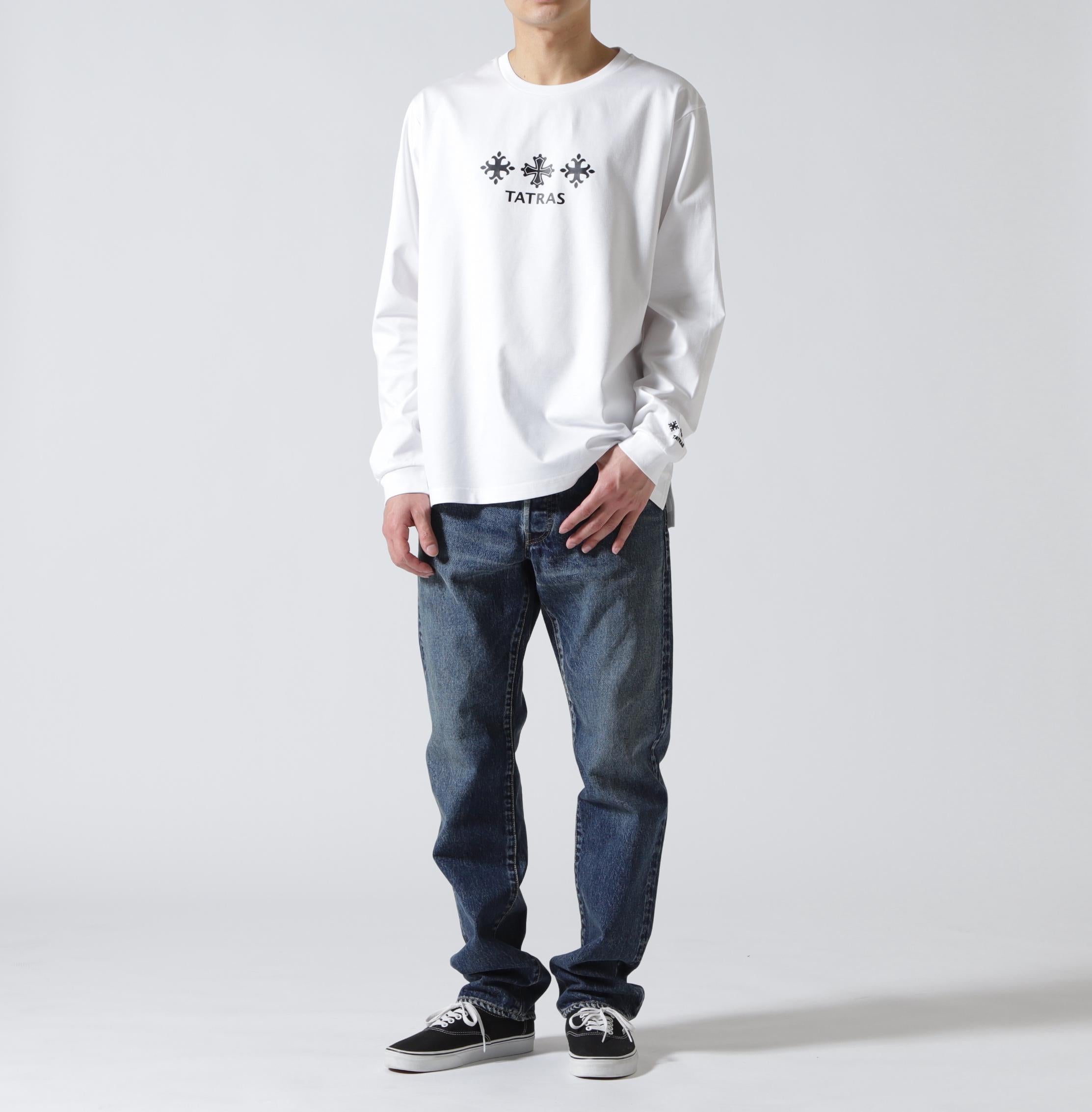 TATRAS(タトラス) EMILIO L/S TEE ホワイト