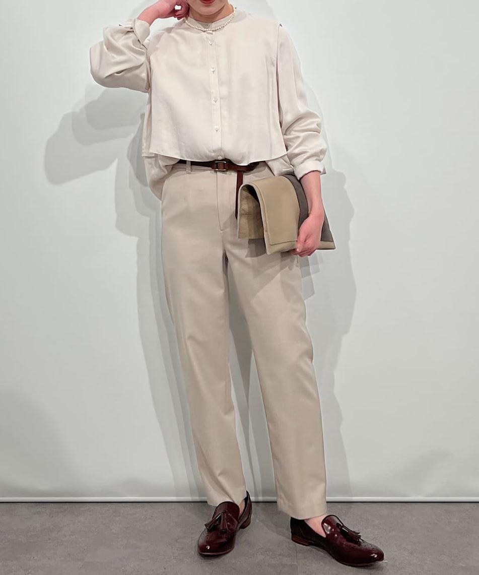 ２ＷＡＹスリムストレートパンツ ベージュ