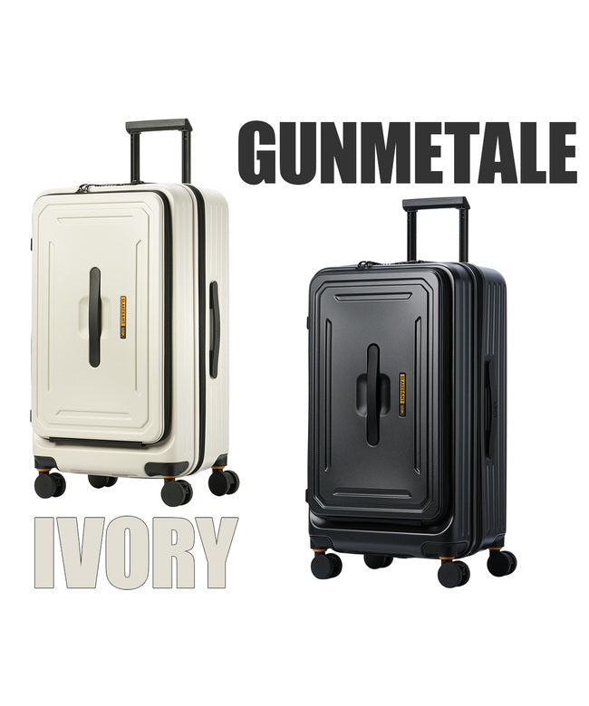 null null 新商品/三洋/5LAKES＆MT/C GEAR/スーツケース/フロントオープン/65L【5mtー310ー4002】 （ガンメタル） ガンメタル