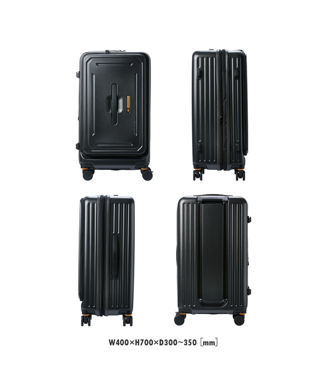null null 新商品/三洋/5LAKES＆MT/C GEAR/スーツケース/フロントオープン/65L【5mtー310ー4002】 （ガンメタル） ガンメタル