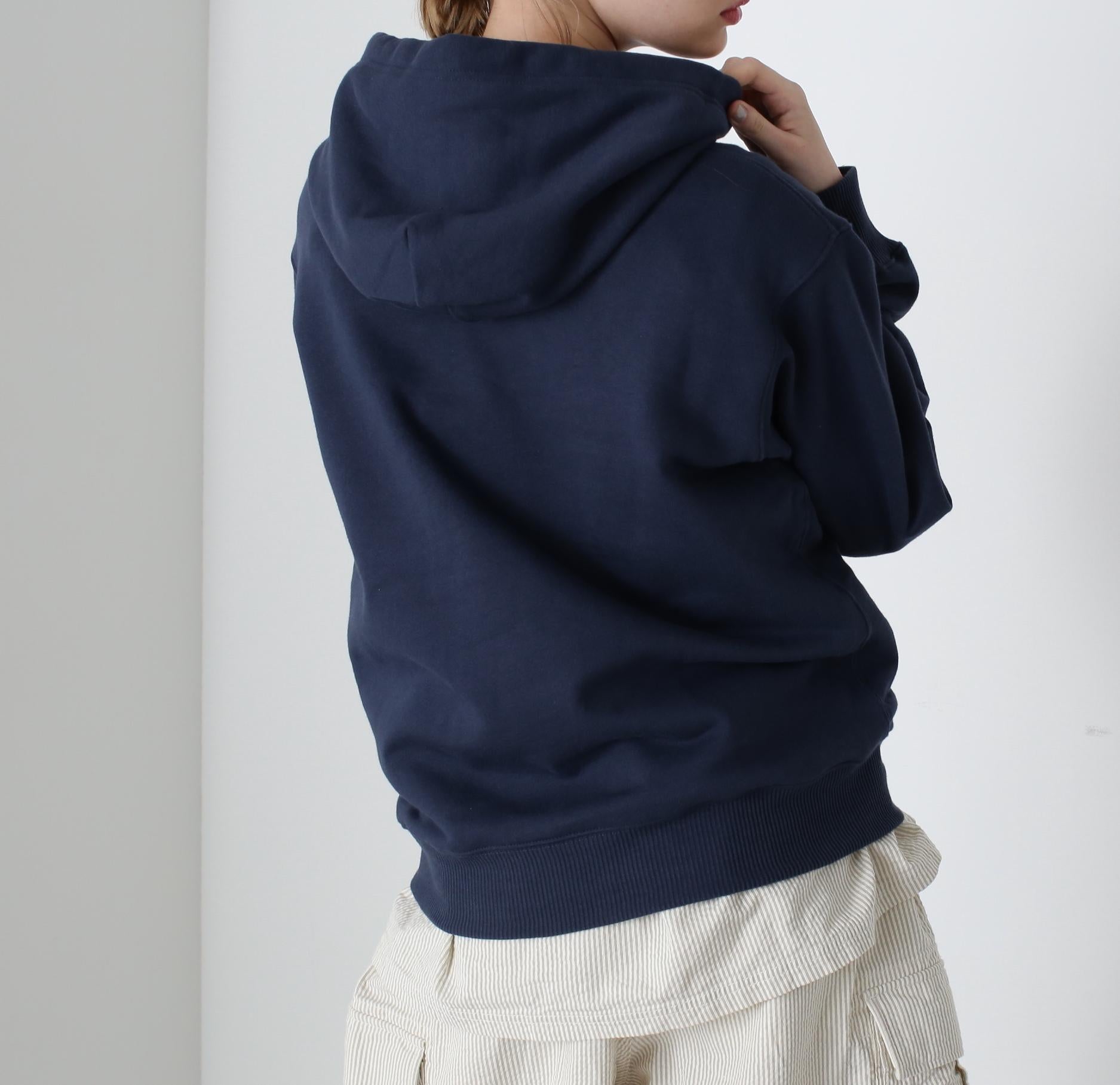 《DAILY/デイリー》PULLOVER SWEAT PARKA / プルオーバー スウェット パーカー / AVIREX / アヴィレック ネイビー