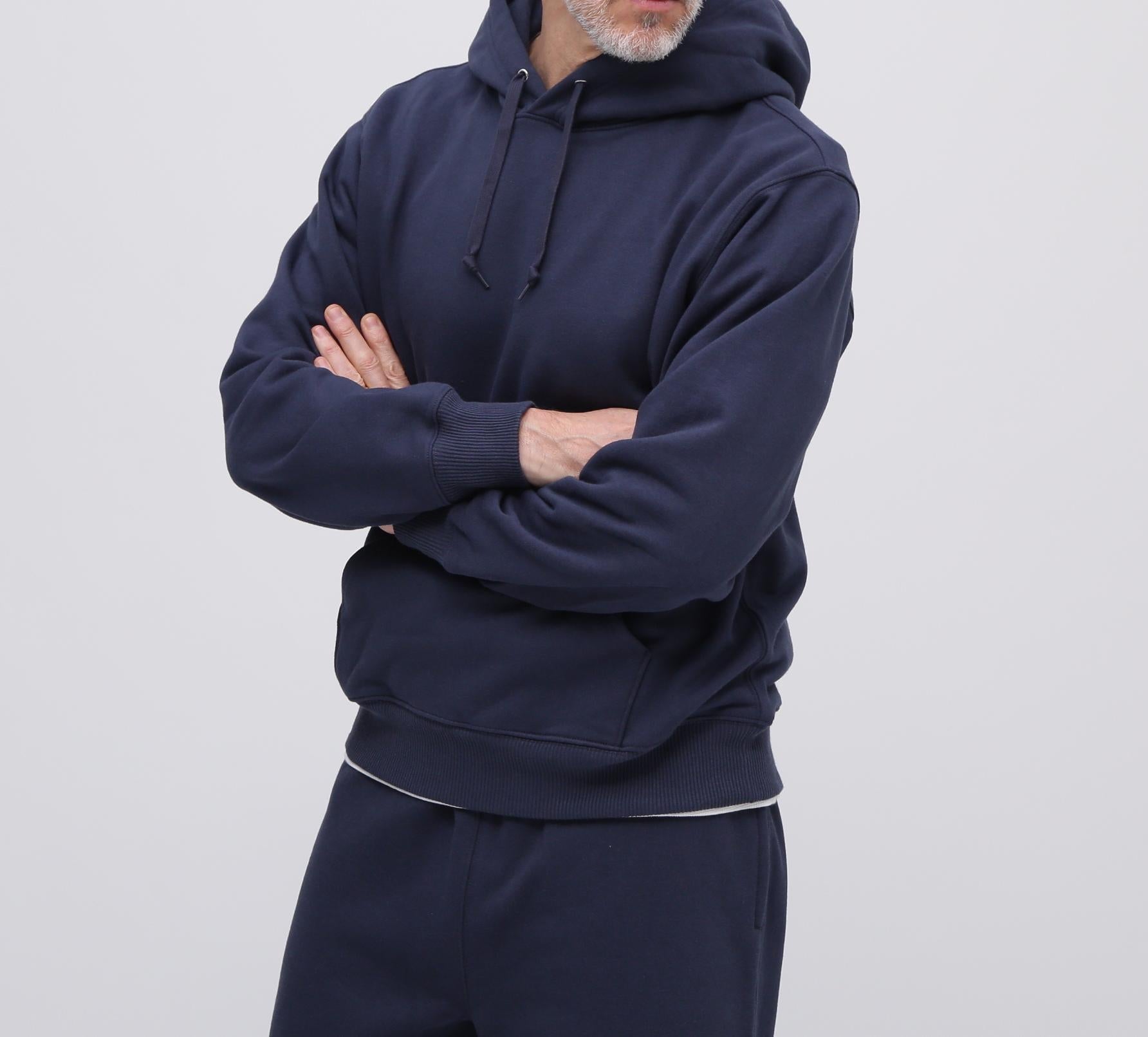 《DAILY/デイリー》PULLOVER SWEAT PARKA / プルオーバー スウェット パーカー / AVIREX / アヴィレック ネイビー