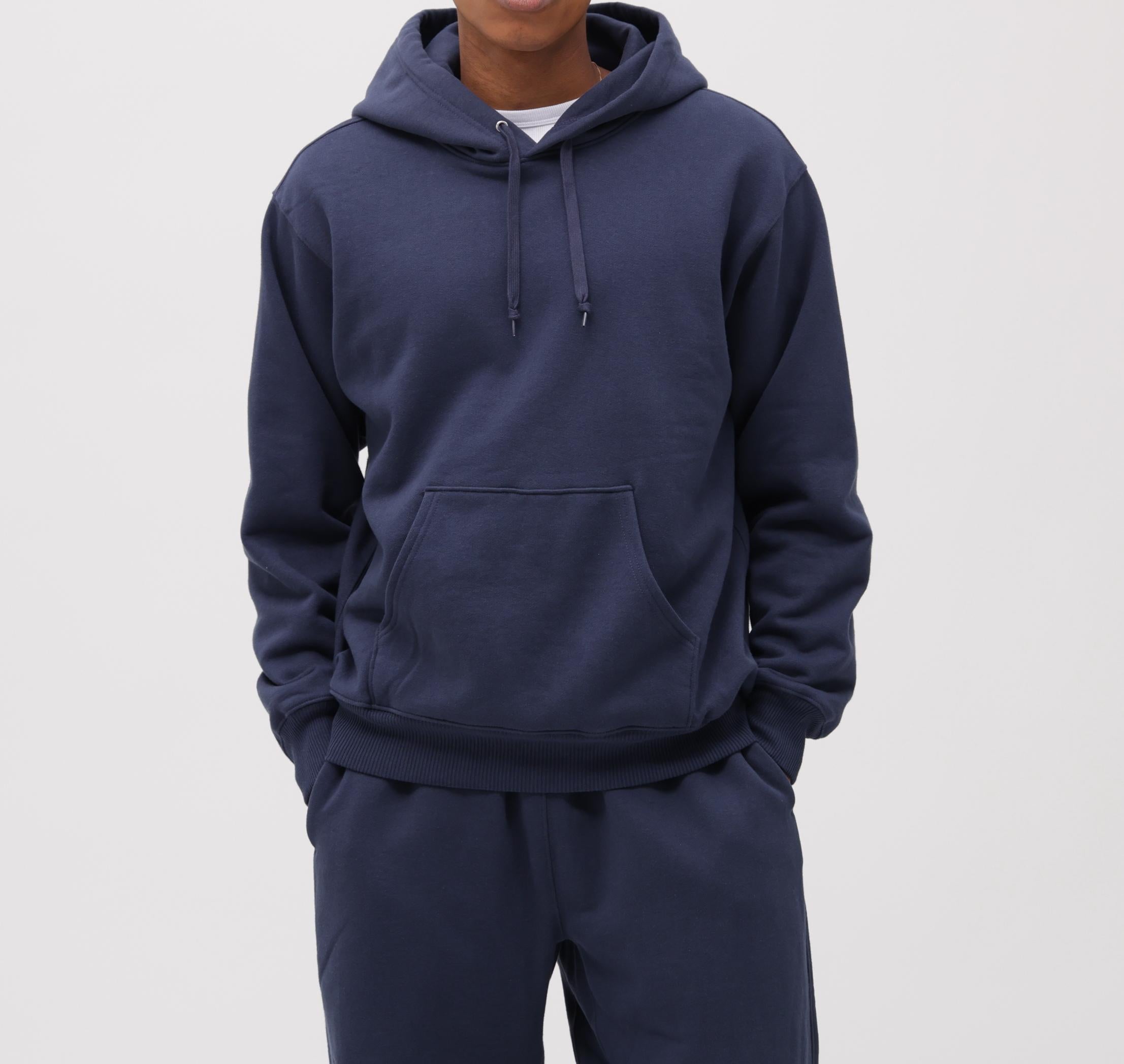 《DAILY/デイリー》PULLOVER SWEAT PARKA / プルオーバー スウェット パーカー / AVIREX / アヴィレック ネイビー