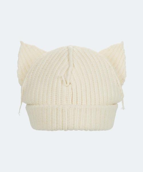 Charles Jeffrey LOVERBOY/チャールズジェフリーラバーボーイ/CHUNKY EARS BEANIE ホワイト