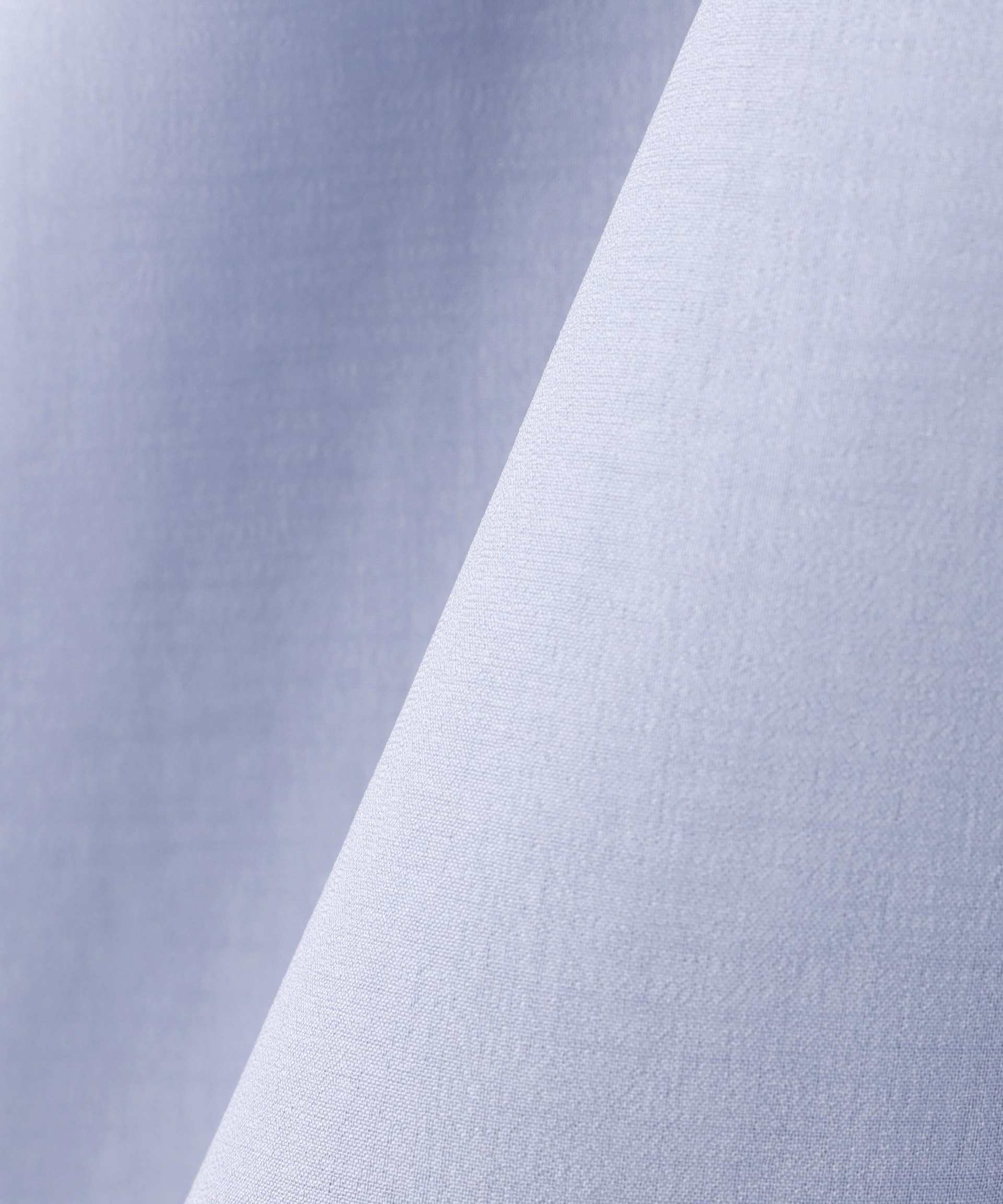 シアーベルテッドギャザーワンピース ブルー