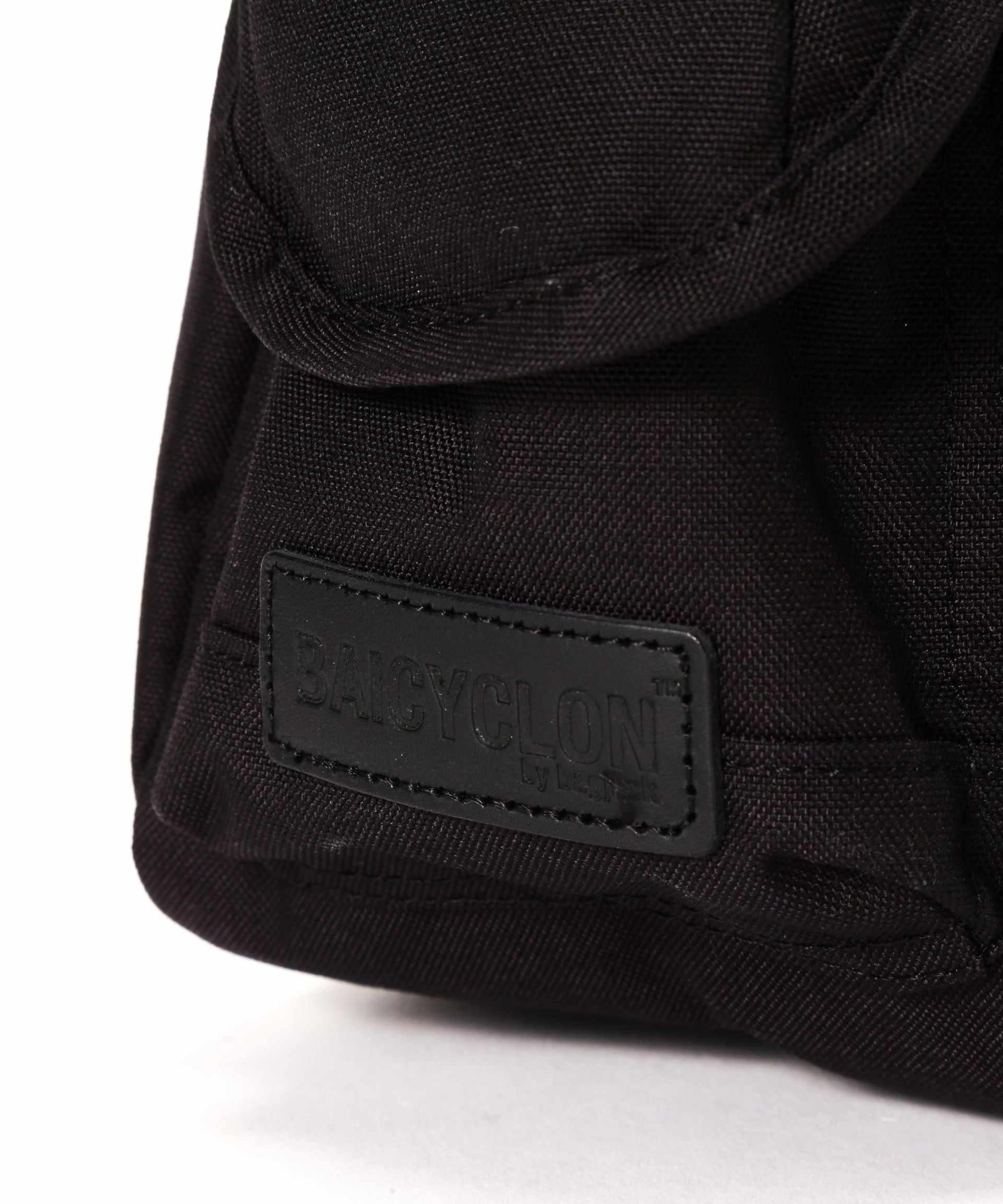 BAICYCLON by bagjack/バイシクロン バイ バッグジャック/MULTI POCKETS SHOULDER BAG (S) ブラック