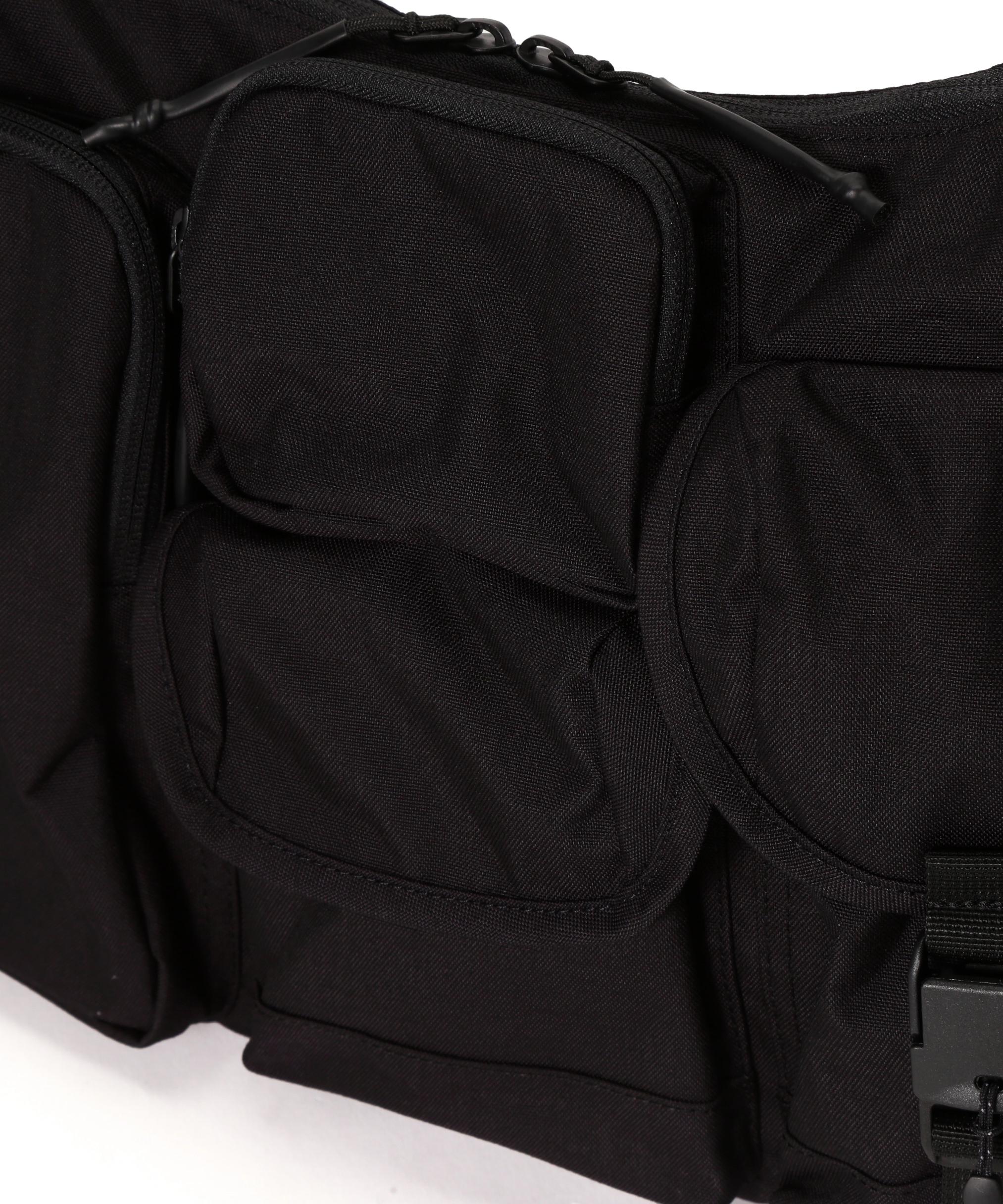 BAICYCLON by bagjack/バイシクロン バイ バッグジャック/MULTI POCKETS SHOULDER BAG(L) ブラック