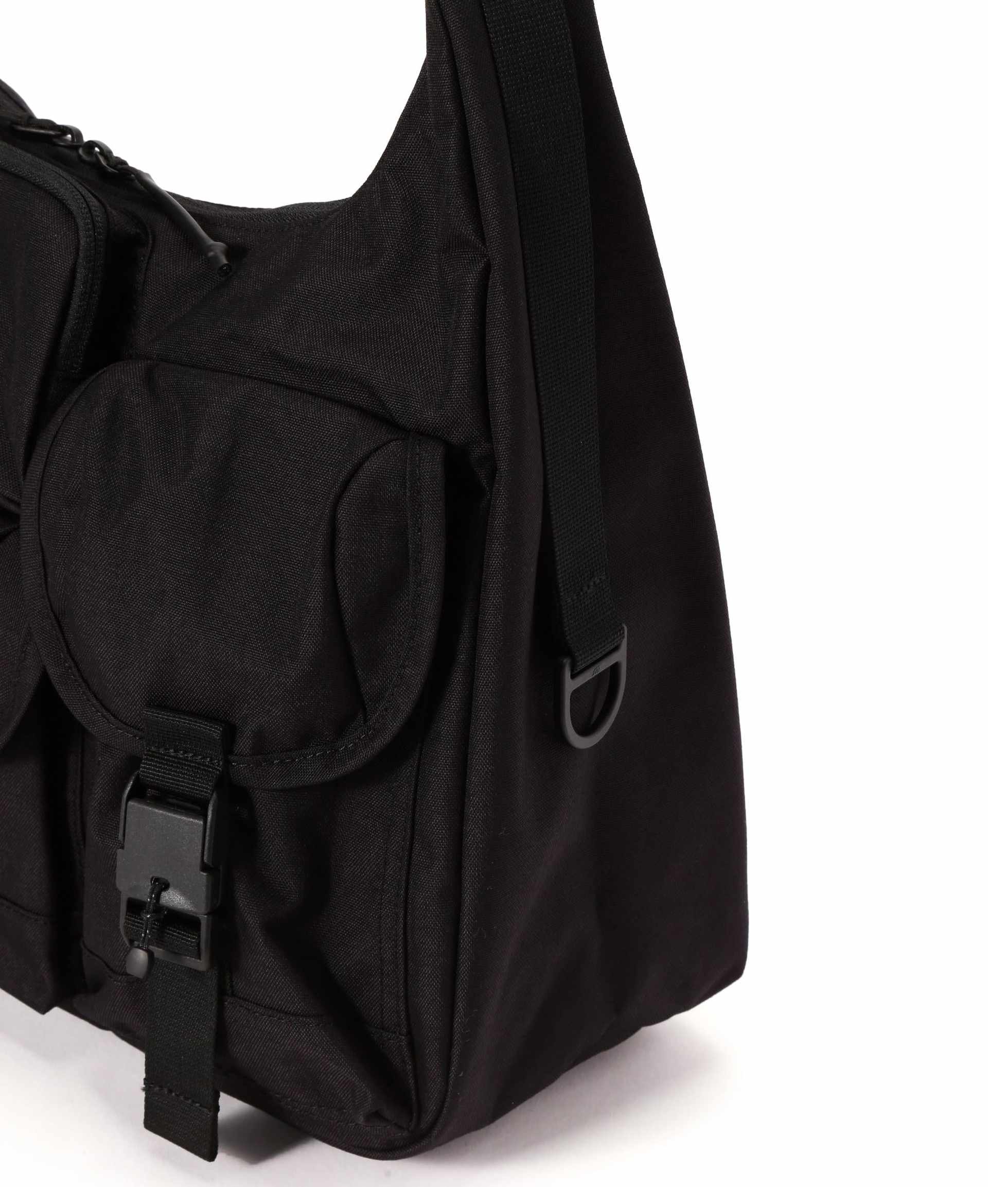 BAICYCLON by bagjack/バイシクロン バイ バッグジャック/MULTI POCKETS SHOULDER BAG(L) ブラック