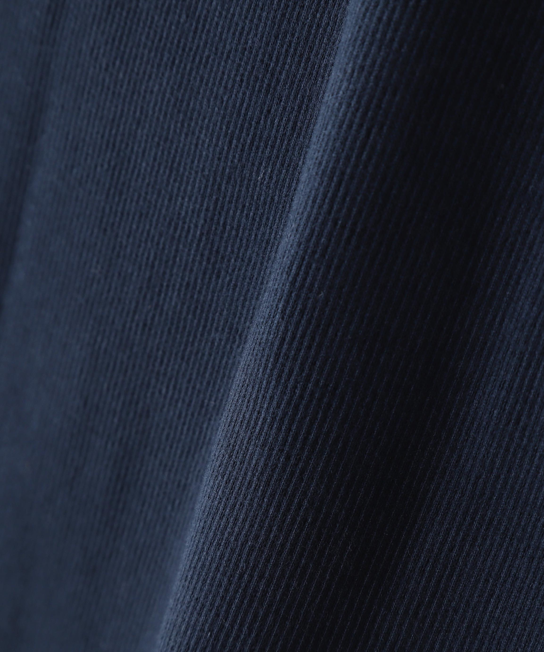 《DAILY/デイリー》RIB L/S HENLEY NECK T-SHIRT ロイヤル