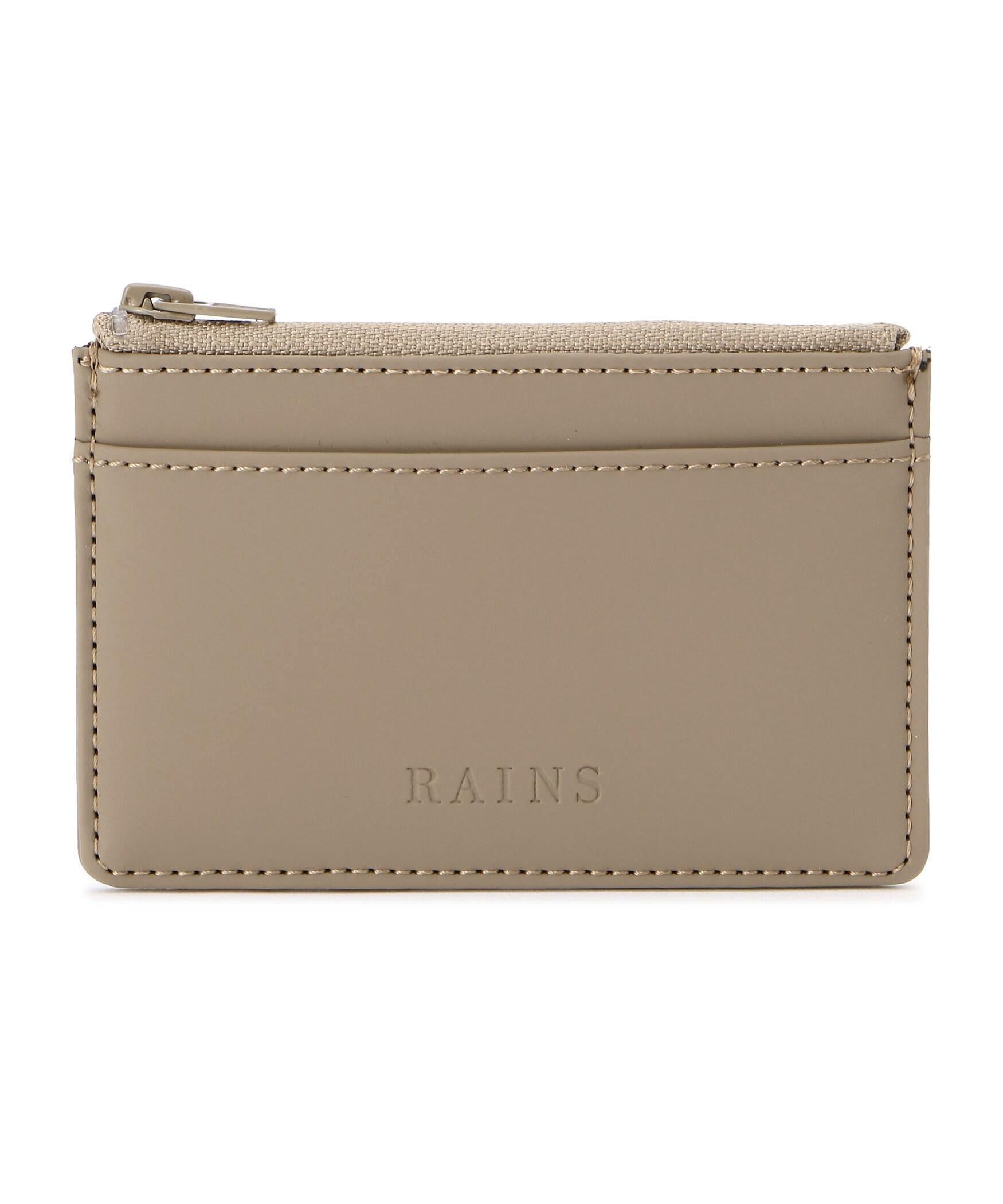 RAINS/レインズ/ZIP WALLET モカ