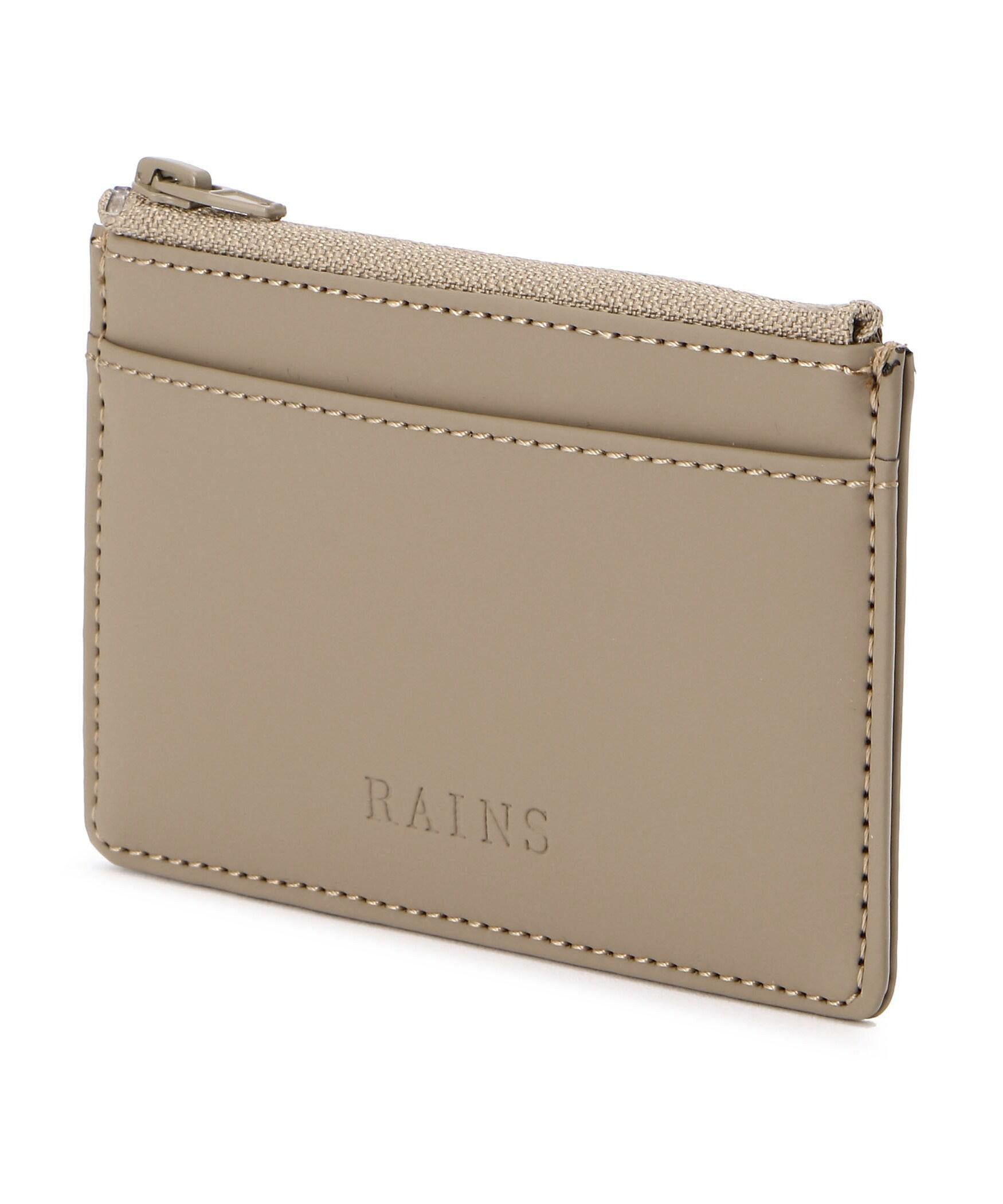 RAINS/レインズ/ZIP WALLET モカ