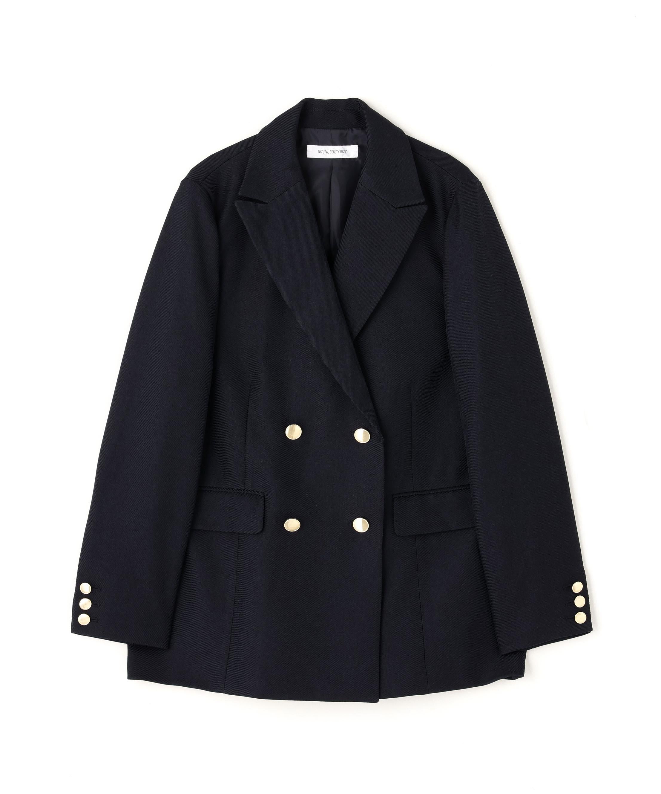 ダブルブレストボクシージャケットII ネイビー