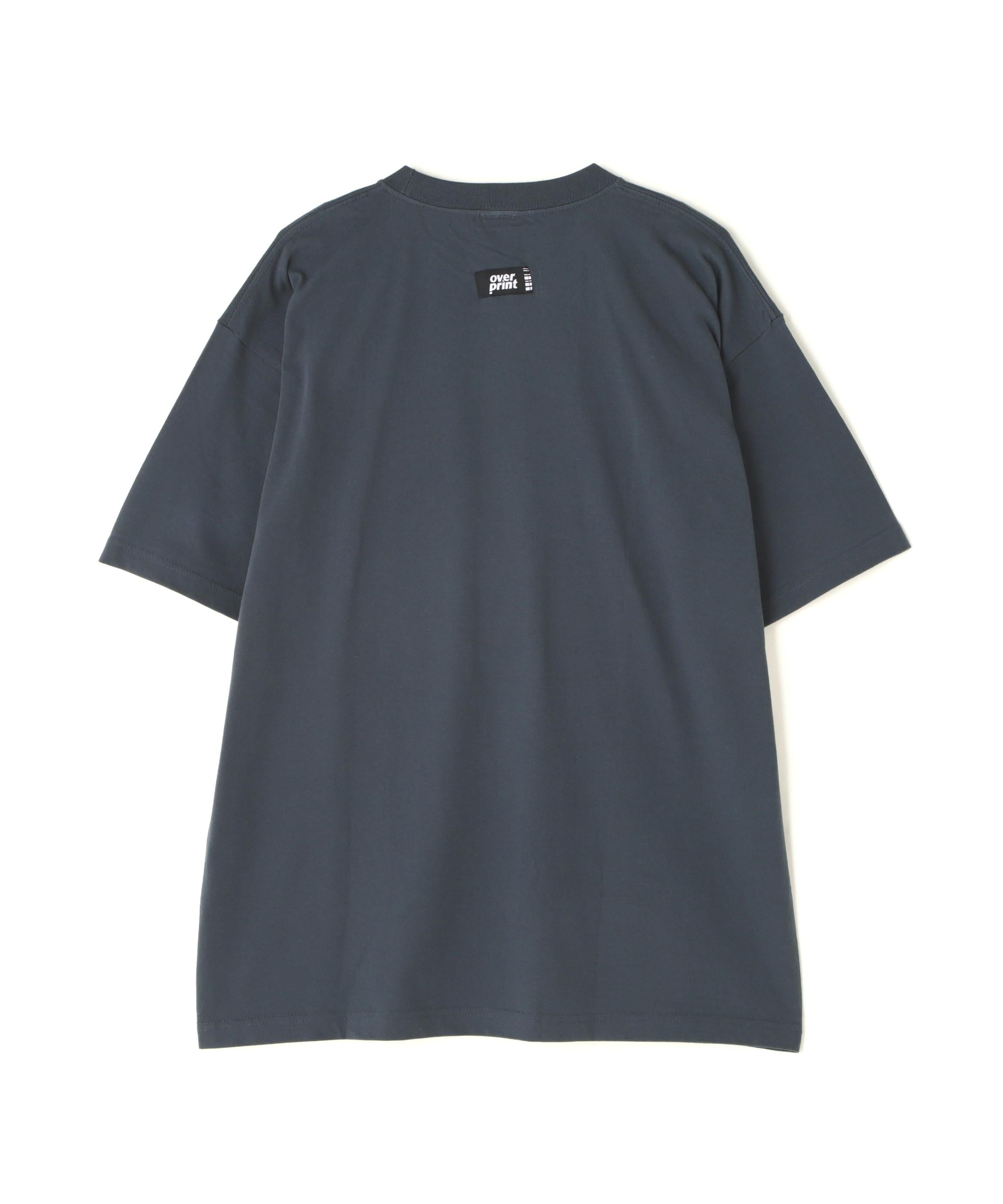 ovepint/オーバープリント/OVE> TEE ネイビー