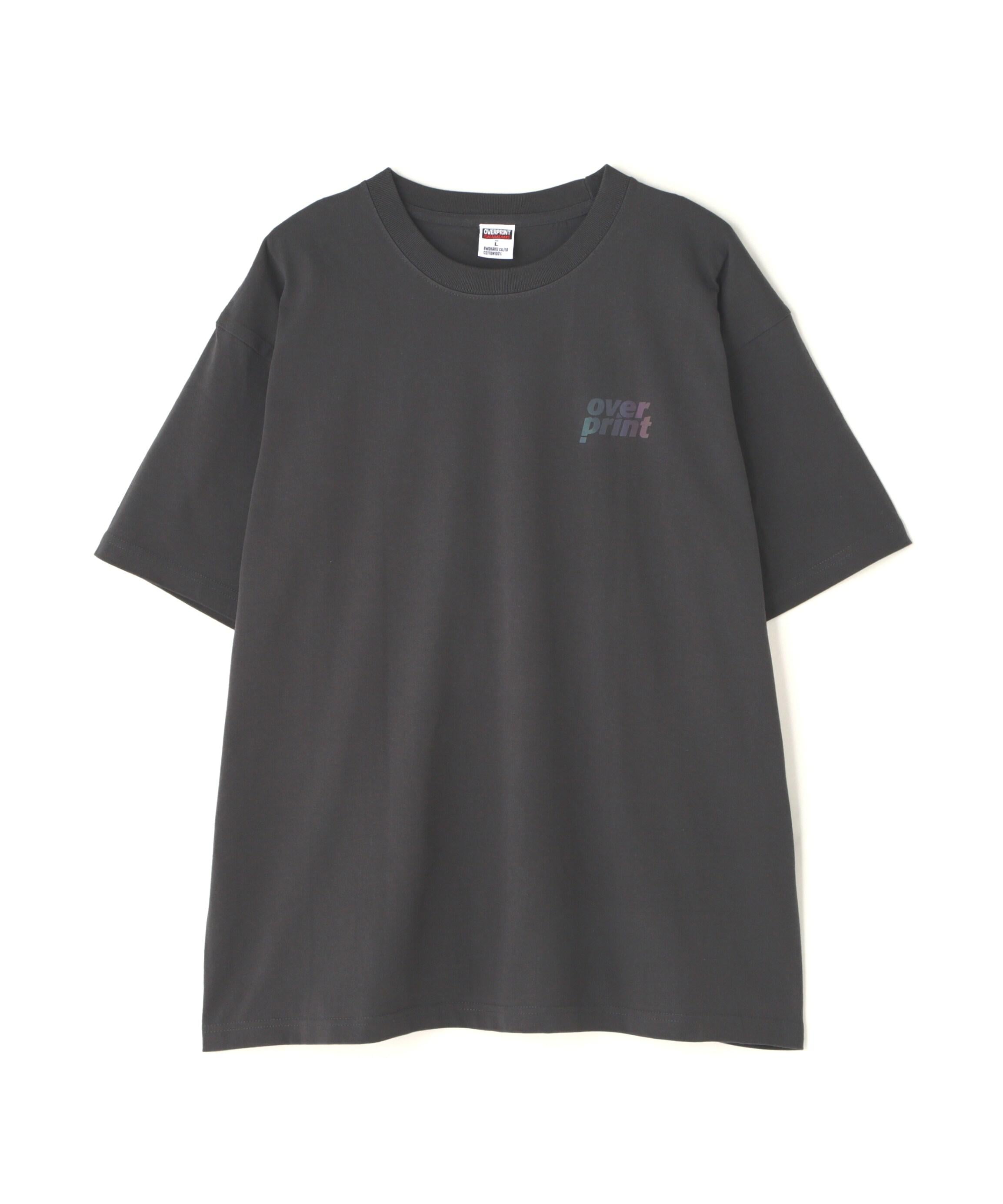 ovepint/オーバープリント/OVE> TEE チャコール
