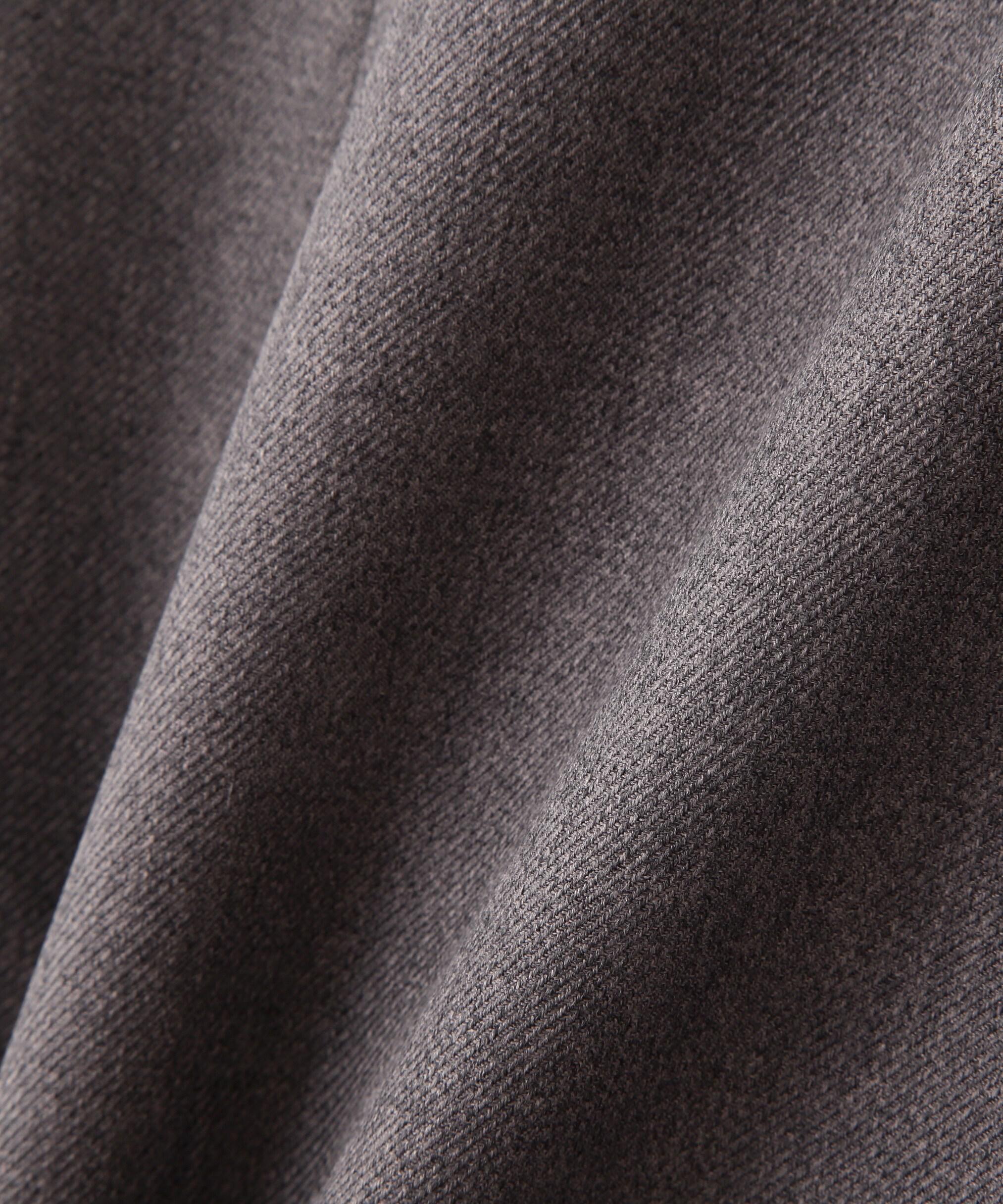 ジレ風ラップミニジャンパースカート グレー