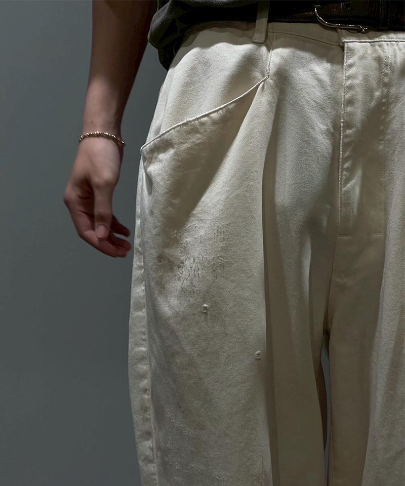 ANCELLM / Anserumu / Wide Chino Slacks