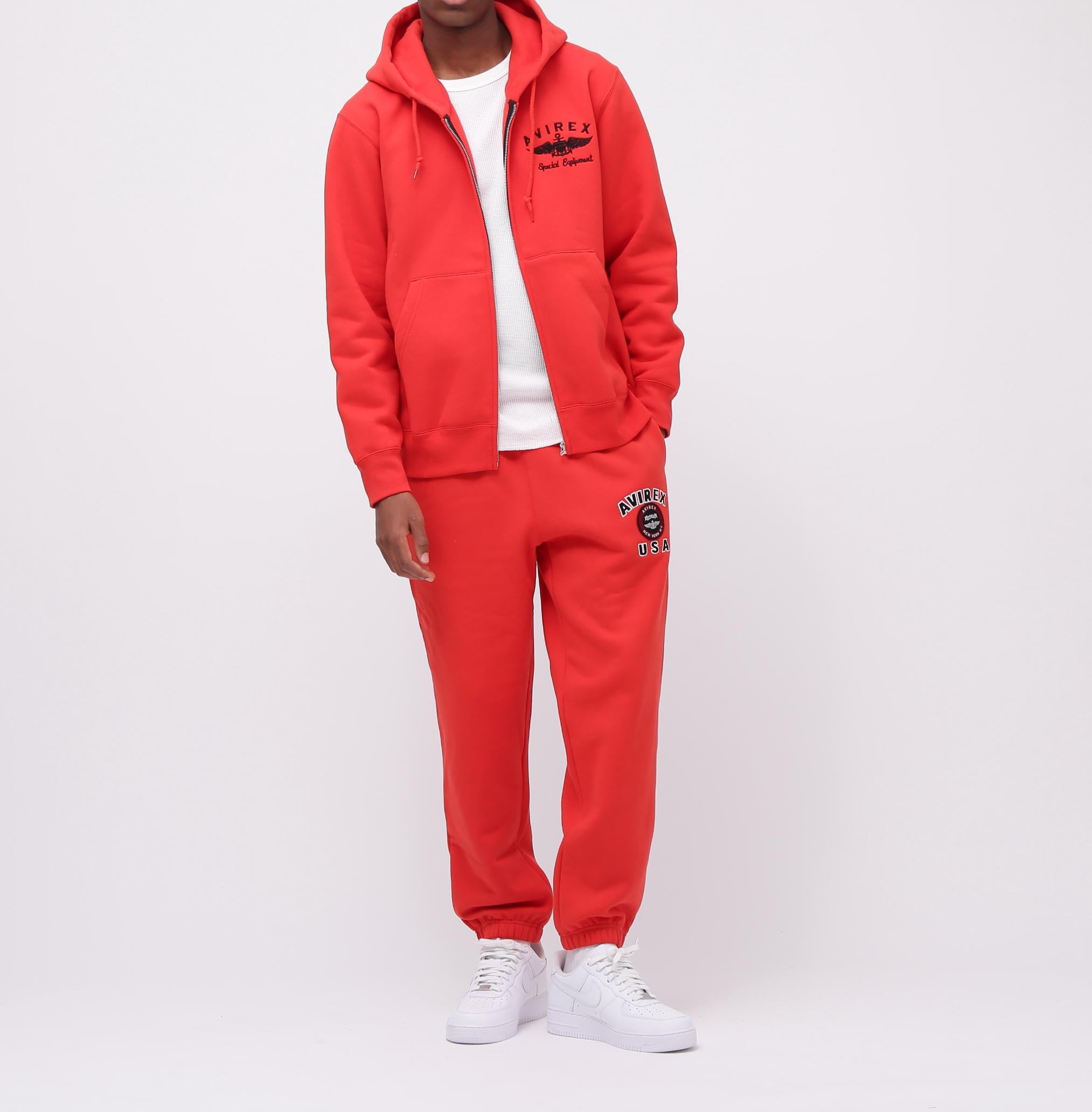 VARSITY LOGO SWEAT ZIP UP PARKA / Varsity Logo Sweat Zip Up Parka