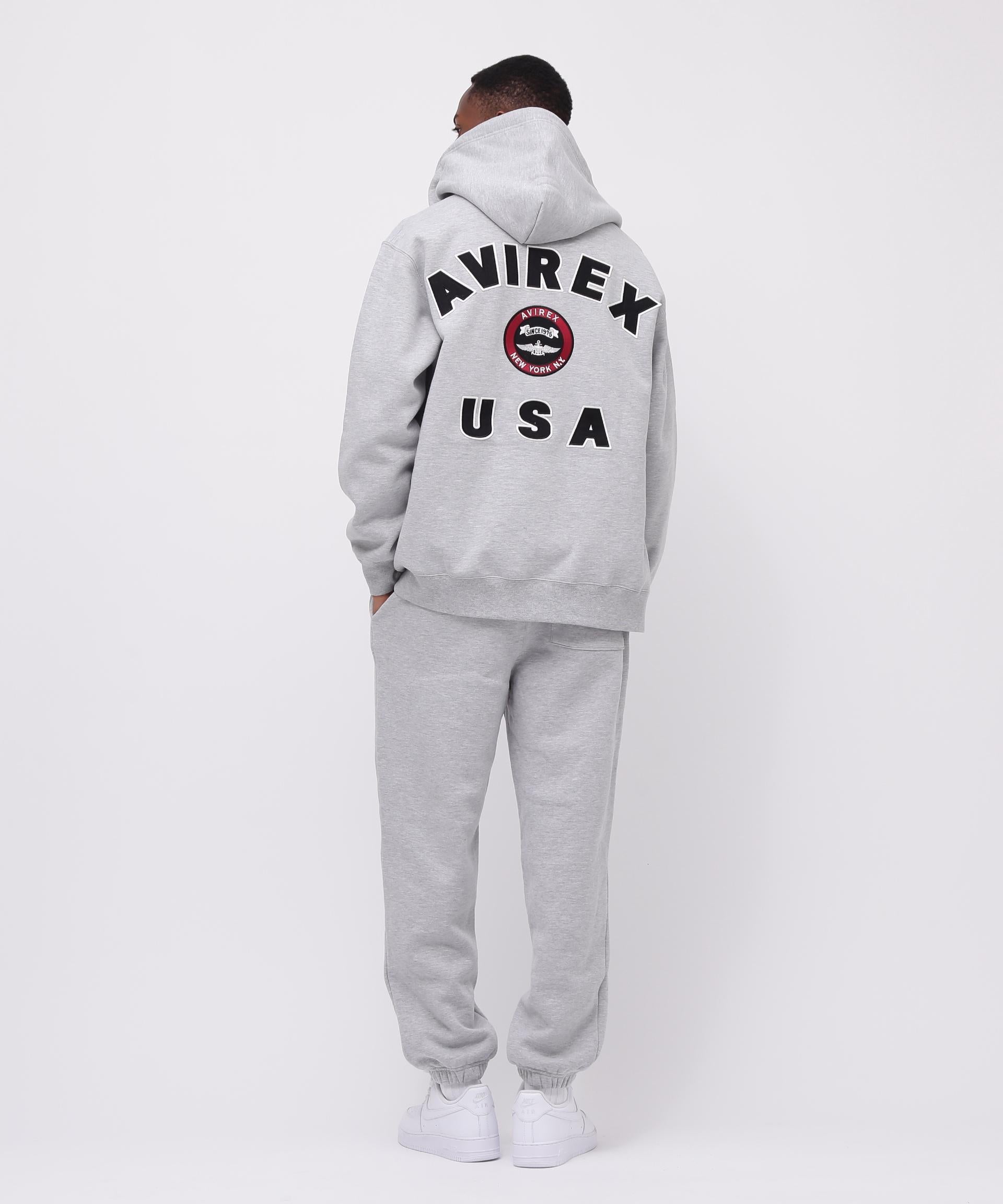 VARSITY LOGO SWEAT ZIP UP PARKA /バーシティ ロゴ スウェット ジップアップ パーカー オックスフォード2