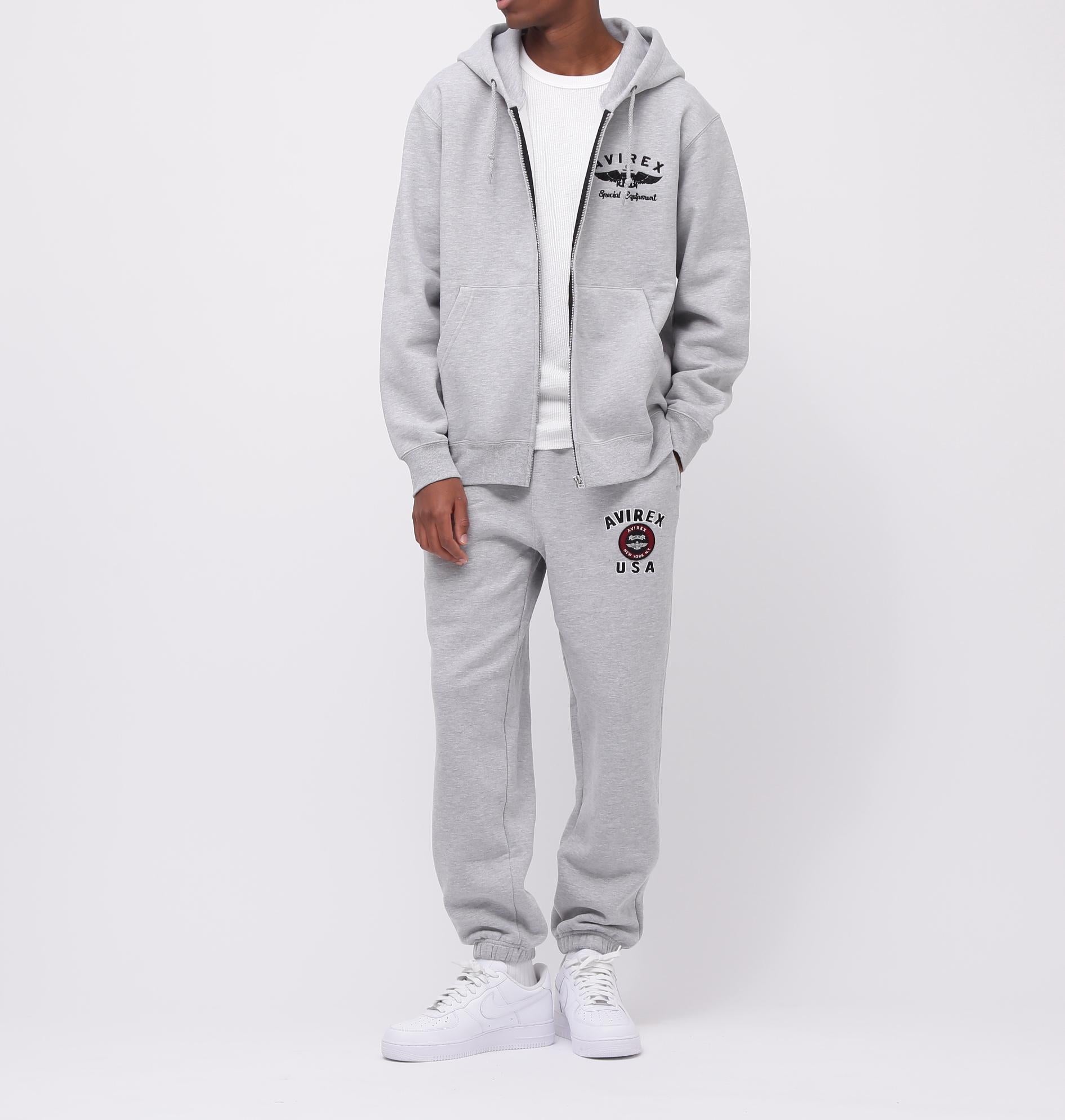 VARSITY LOGO SWEAT ZIP UP PARKA /バーシティ ロゴ スウェット ジップアップ パーカー オックスフォード2