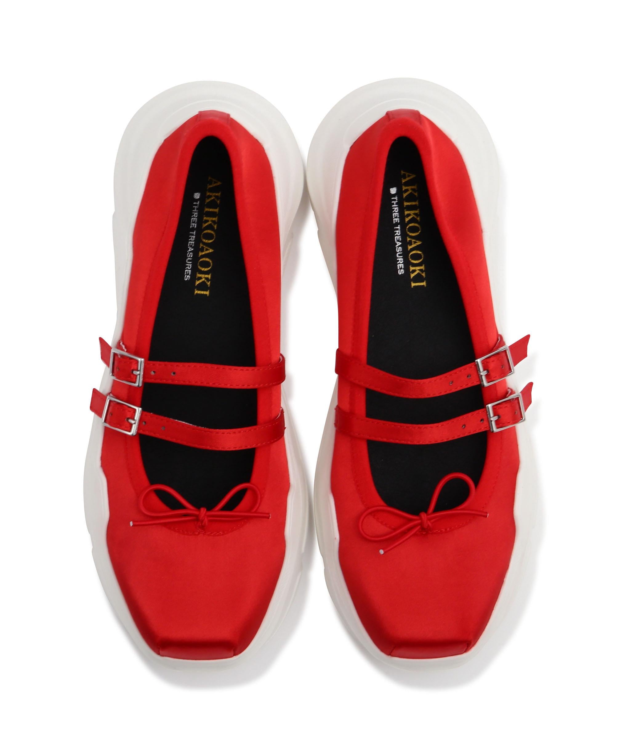 AKIKOAOKI/アキコアオキ/別注Giselle - Satin レッド