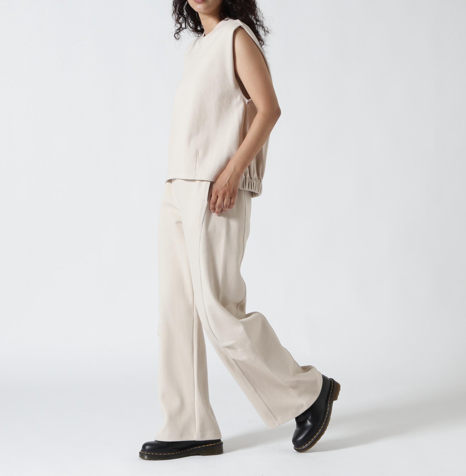YENN（イエン）KNEE TUCK SWEAT PT /Y253-31078 エクリュ9