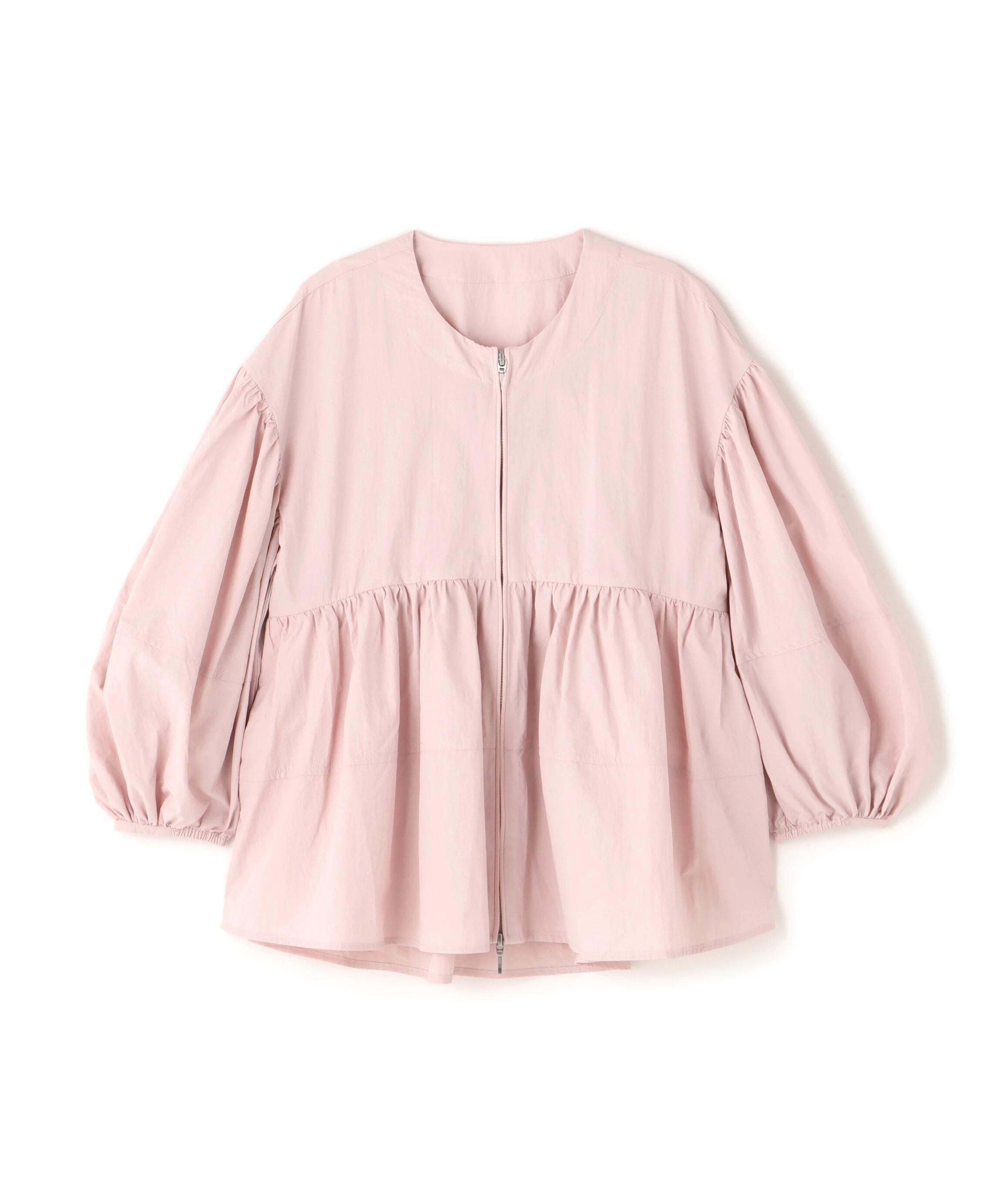 ［ＭＦＭ］ティアードジップライトブルゾン ピンク