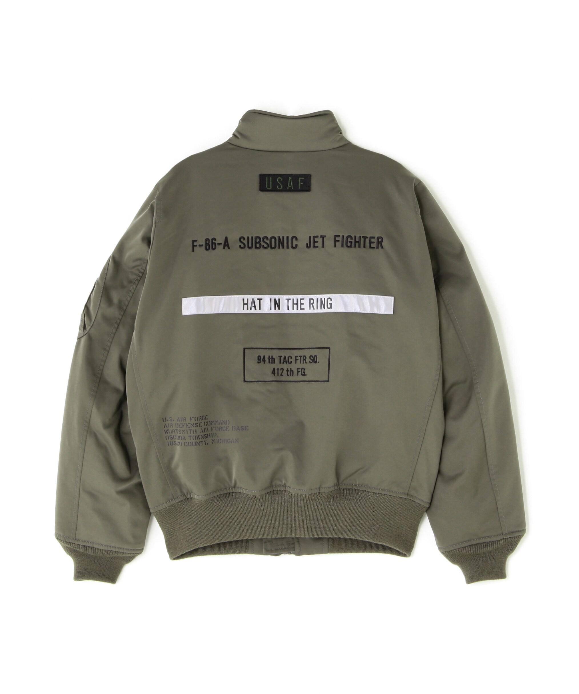 《直営店限定》STENCIL JKT "HAT IN THE RING"/ステンシルジャケット オリーブ