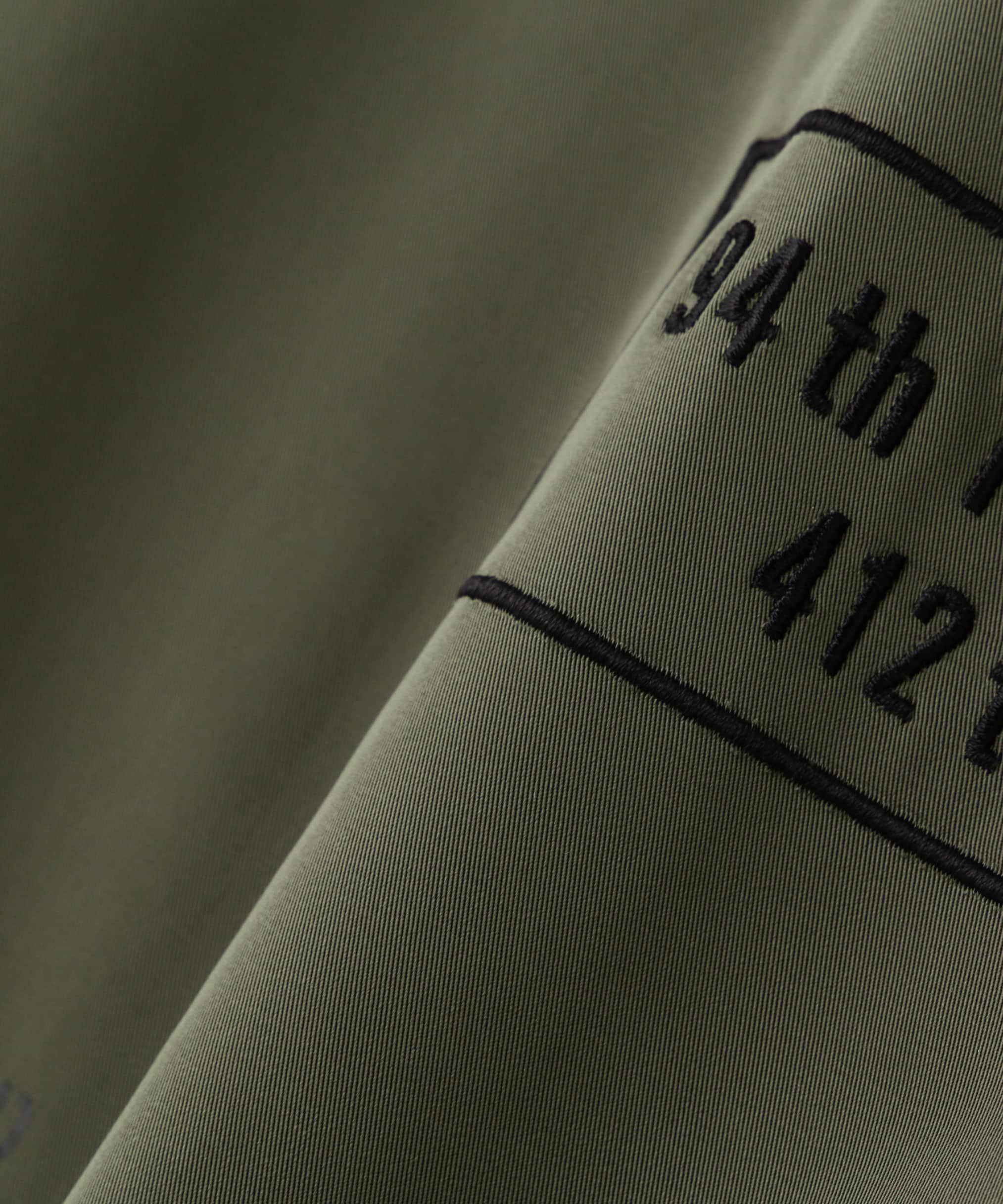 《直営店限定》STENCIL JKT "HAT IN THE RING"/ステンシルジャケット オリーブ