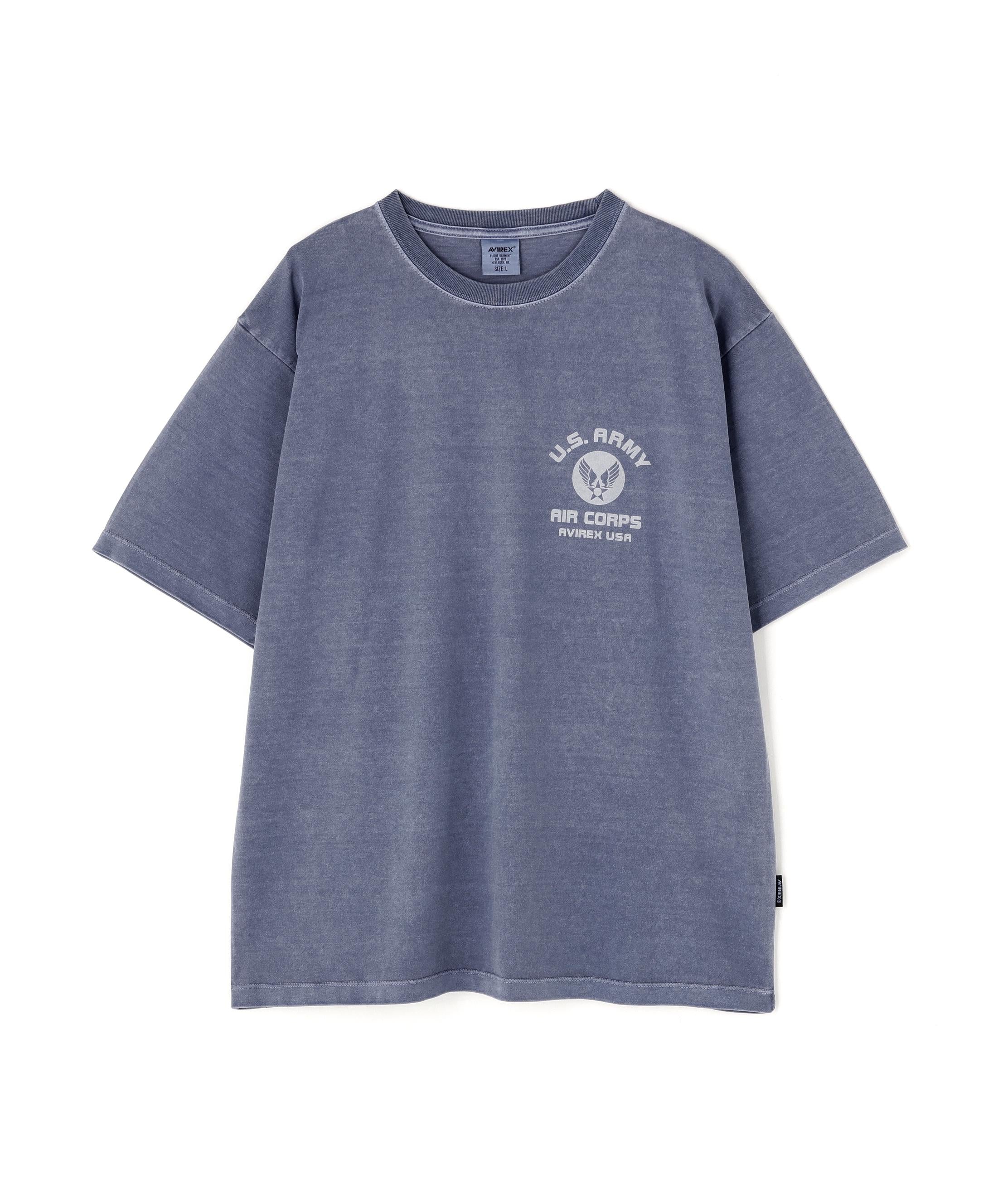 《直営店限定》FADE WASH AI> CO>PS T-SHI>T ブルーグレー5