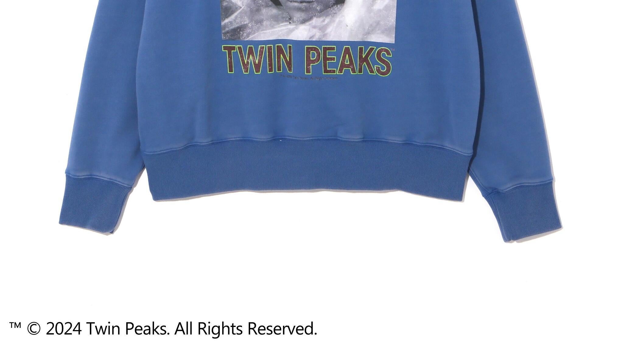 MANASTASH/マナスタッシュ/TWIN PEAKS SWEATSHI>TS ネイビー