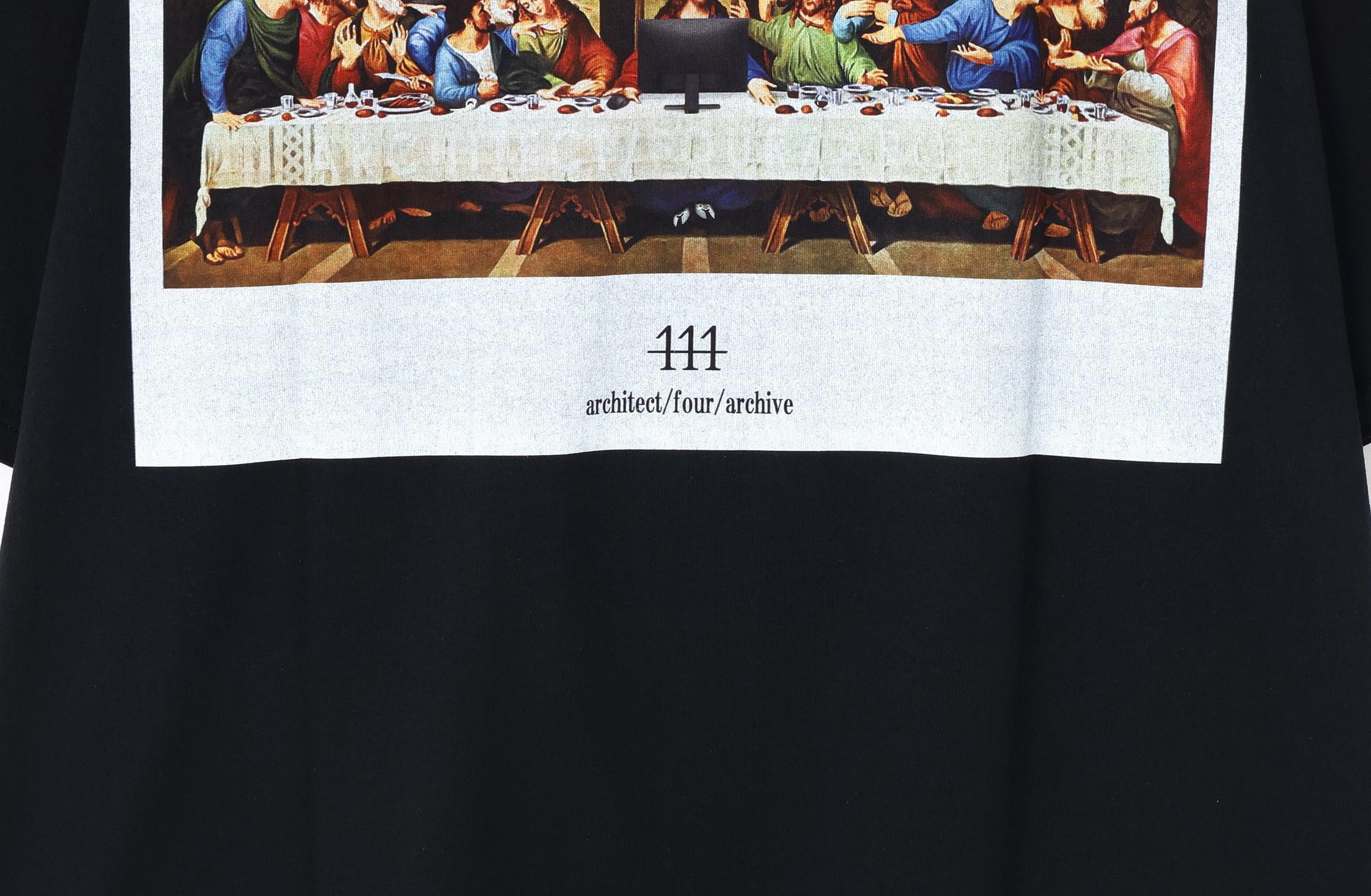 A4A/エーフォーエー/DINNER S/S TEE ブラック