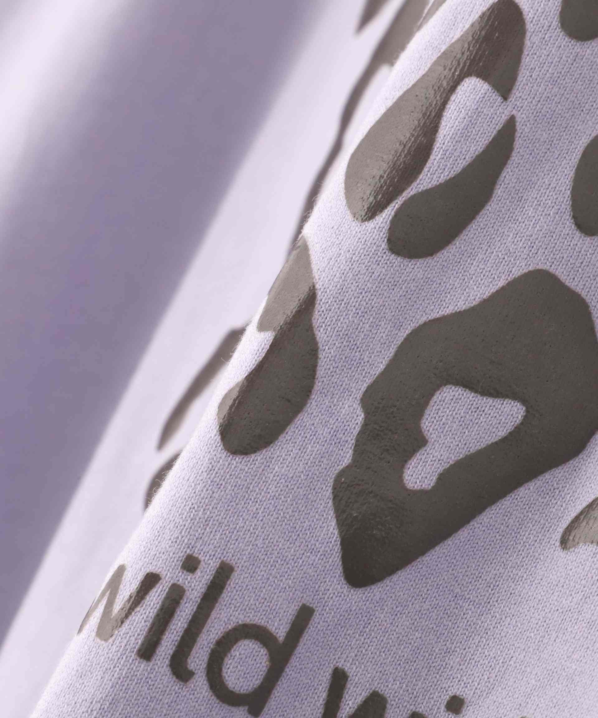 Munich（ミューニック）R'2nd別注レオパードプリントＴシャツ パープル
