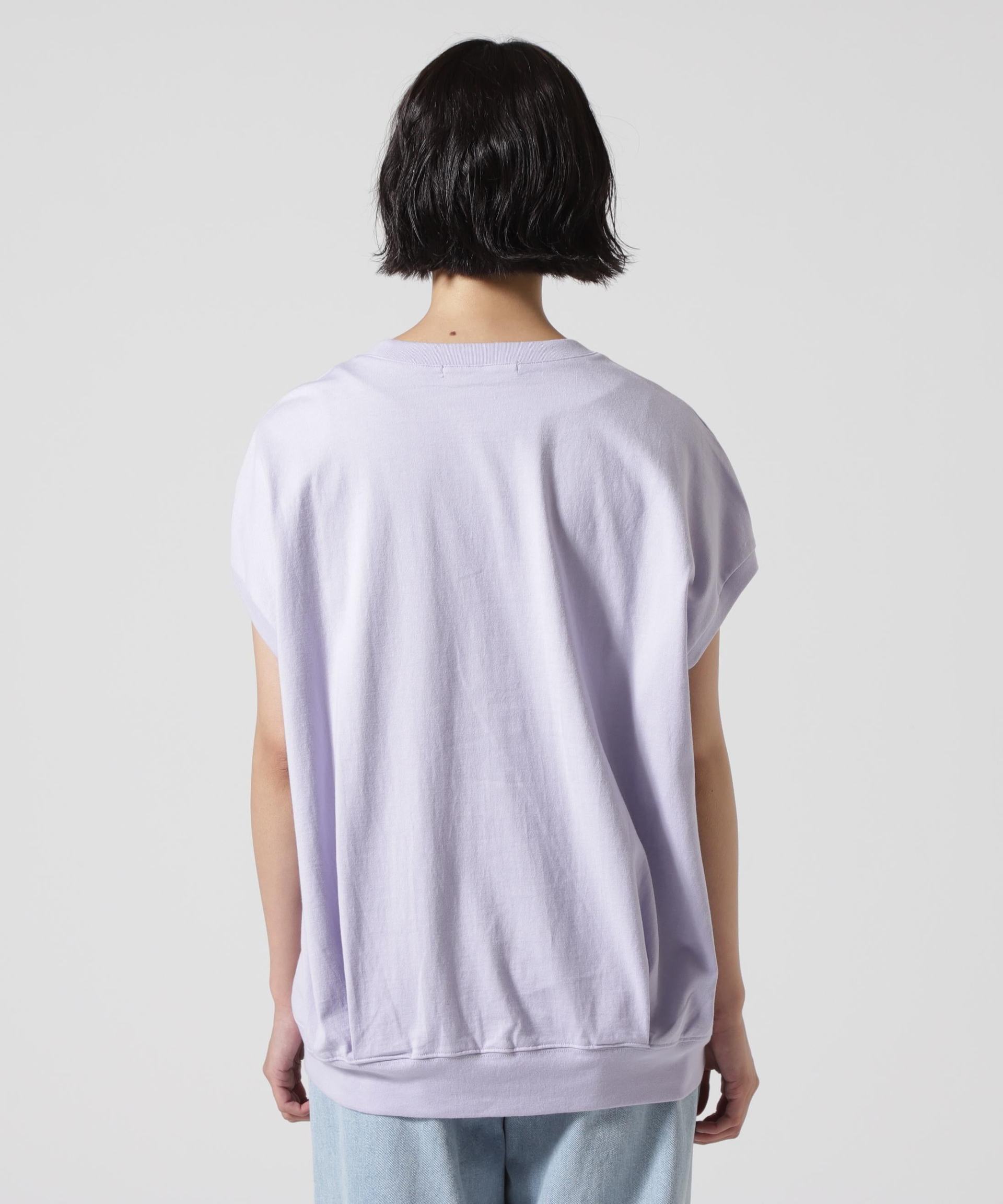 Munich（ミューニック）R'2nd別注レオパードプリントＴシャツ パープル