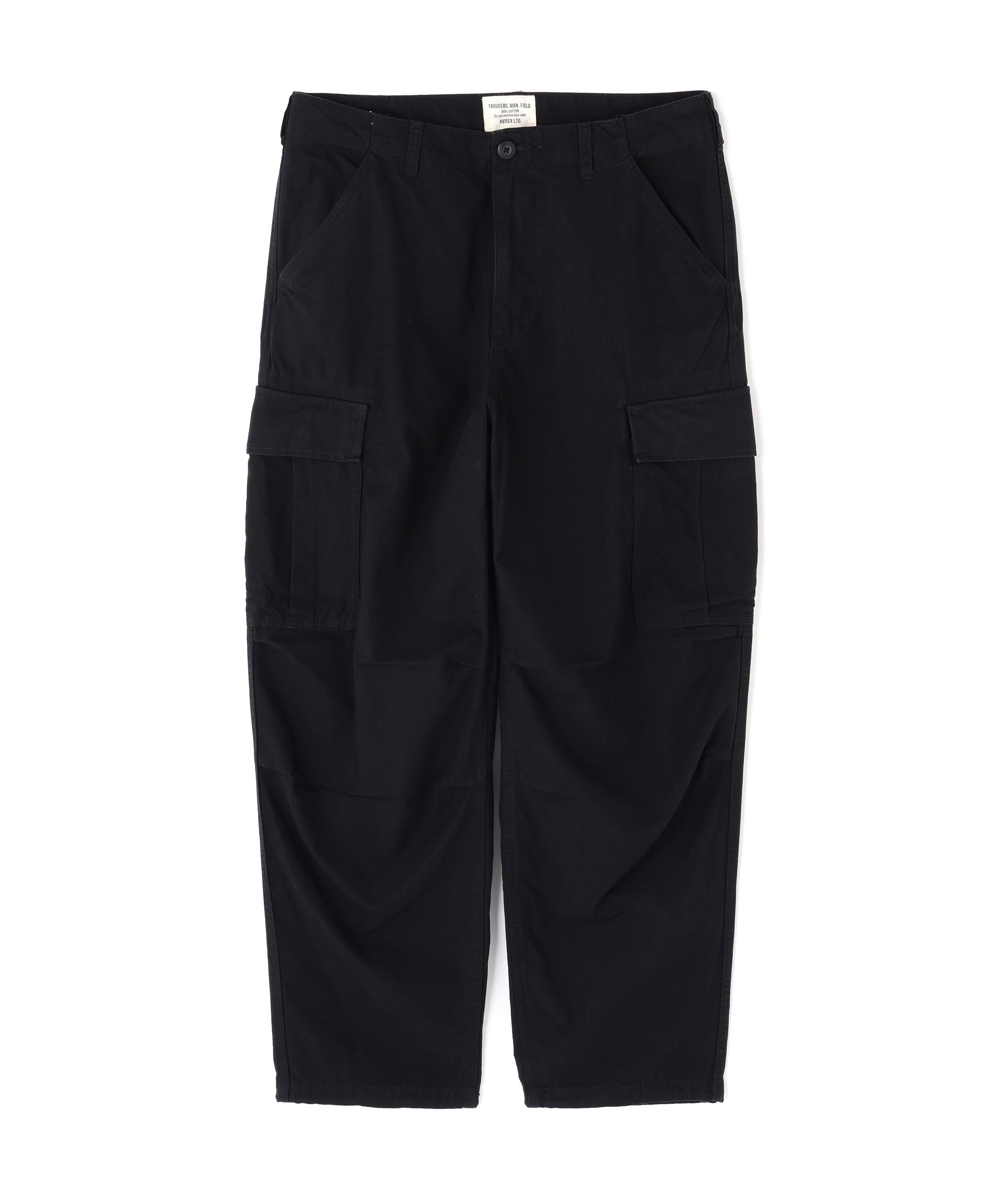 COTTON >IPSTOP FATIGUE PANTS ブラック