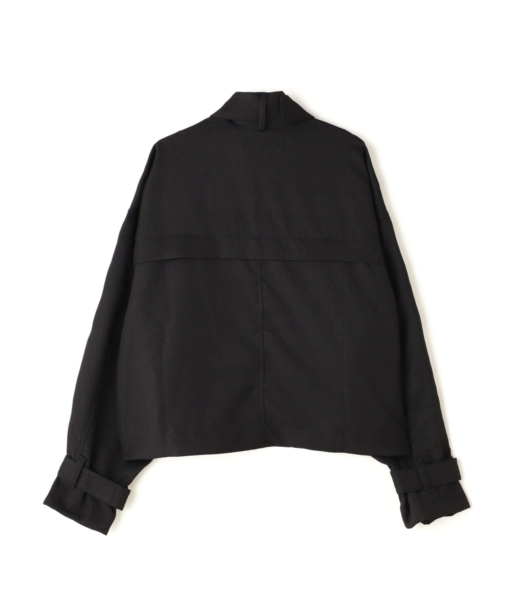 A.F A>TEFACT/別注 Twill Copped Militay Rlouson ブラック