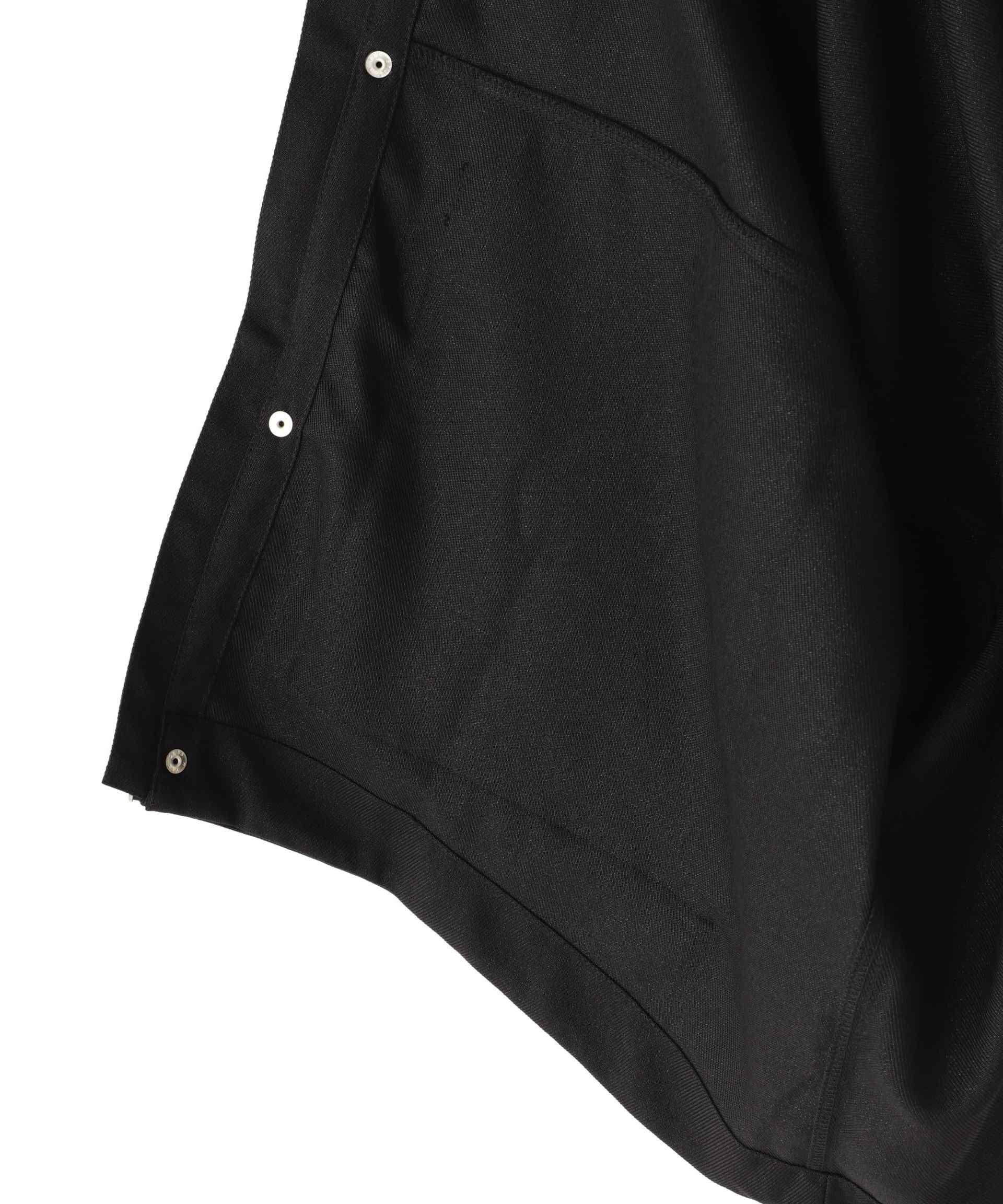 A.F A>TEFACT/別注 Twill Copped Militay Rlouson ブラック