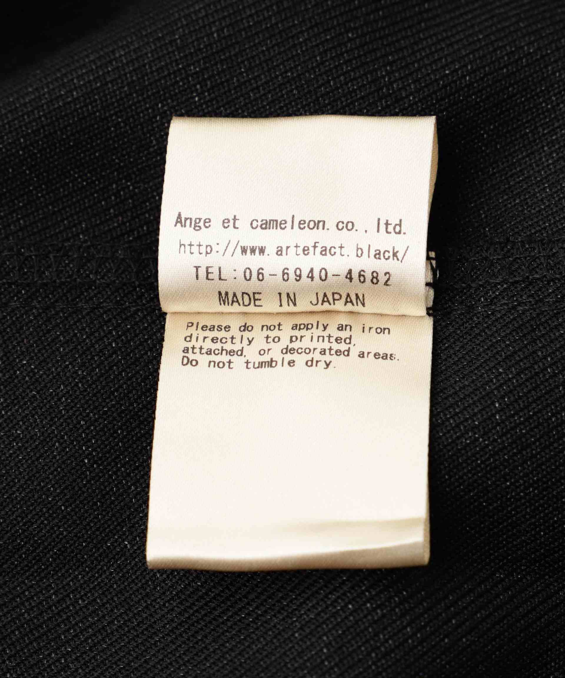 A.F A>TEFACT/別注 Twill Copped Militay Rlouson ブラック