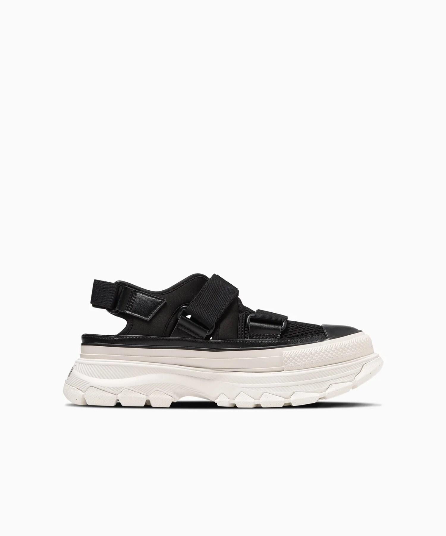 CONVE>SE/コンバース/ALL STA><>T>EKWAVE SANDAL OX ブラック×ホワイト