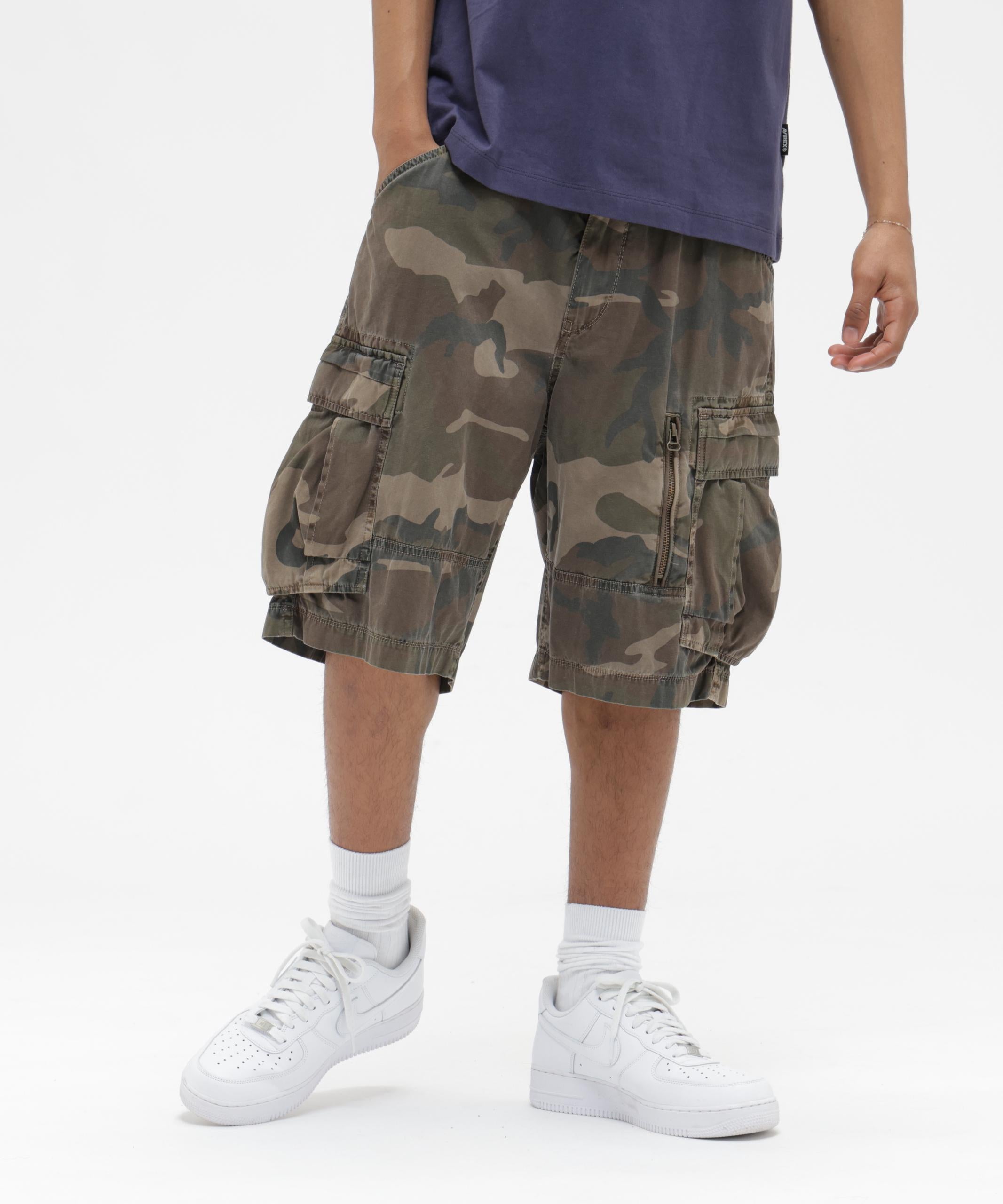 PIGMENT CARGO SHORTS カモ4