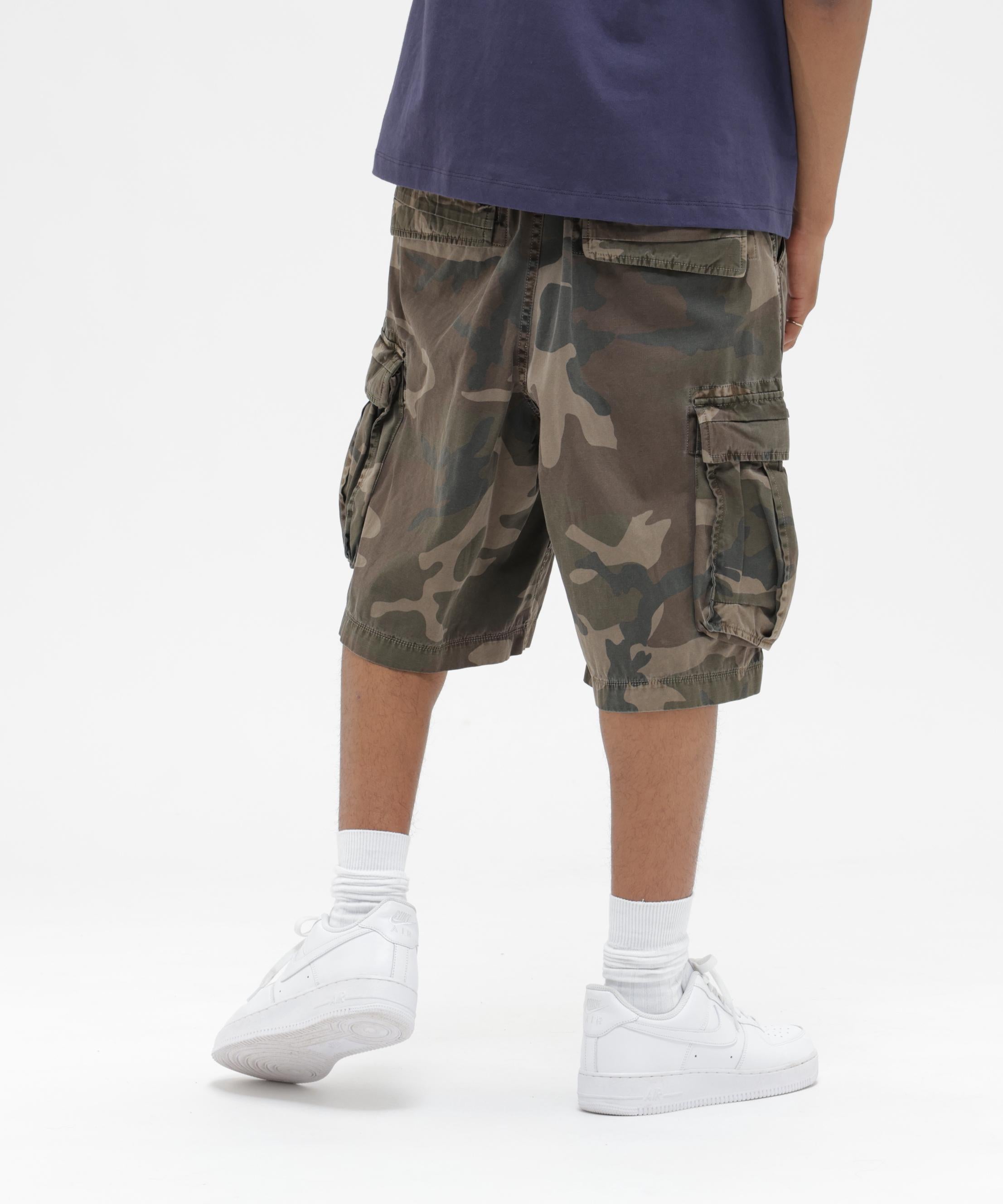 PIGMENT CARGO SHORTS カモ4