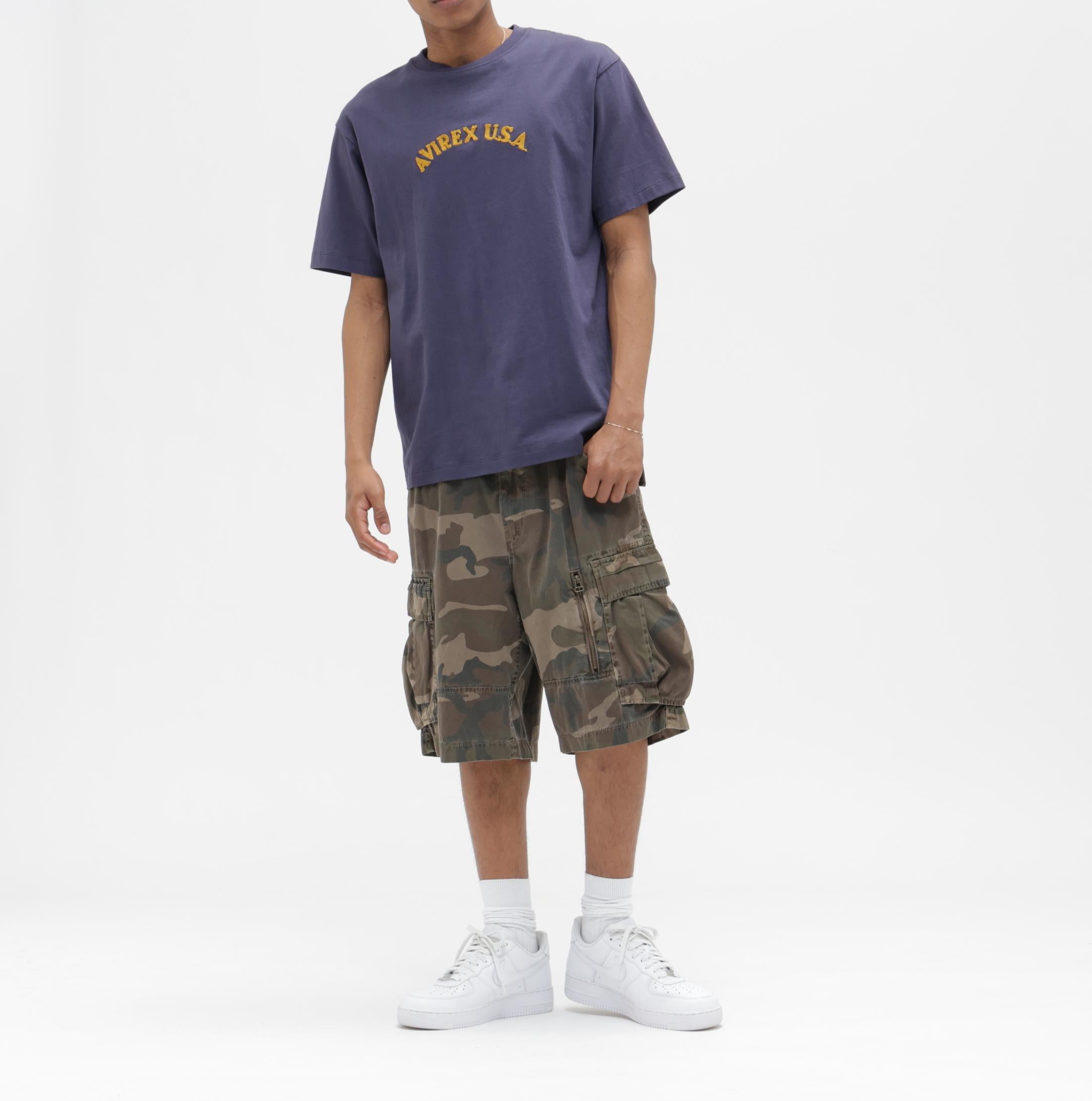 PIGMENT CARGO SHORTS カモ4