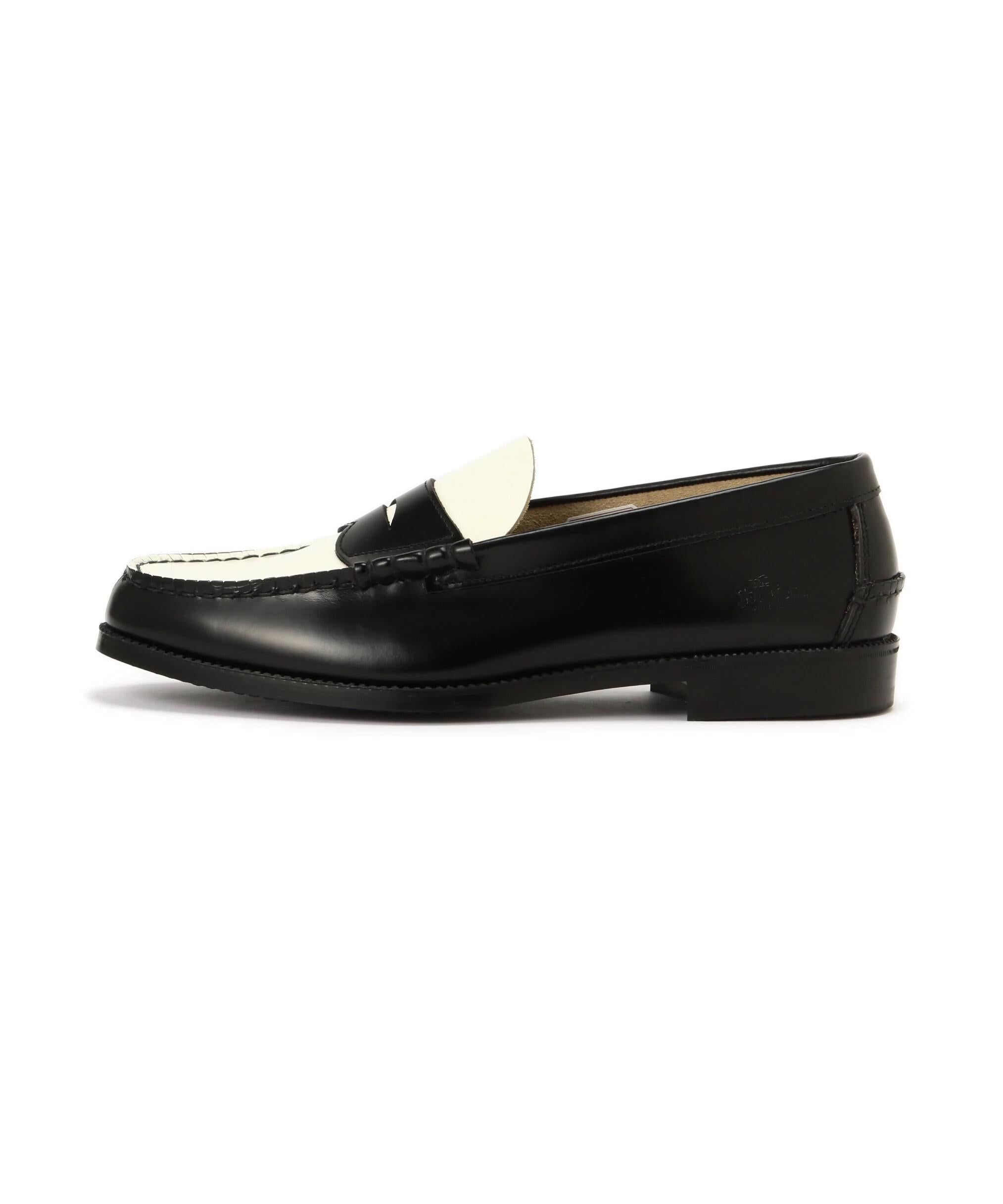 靴 MENS COMBI LOAFERS / BLACK WHITE 27cm THE KENFORD FINESHOES（ケンフォード ファインシューズ）の公式通販