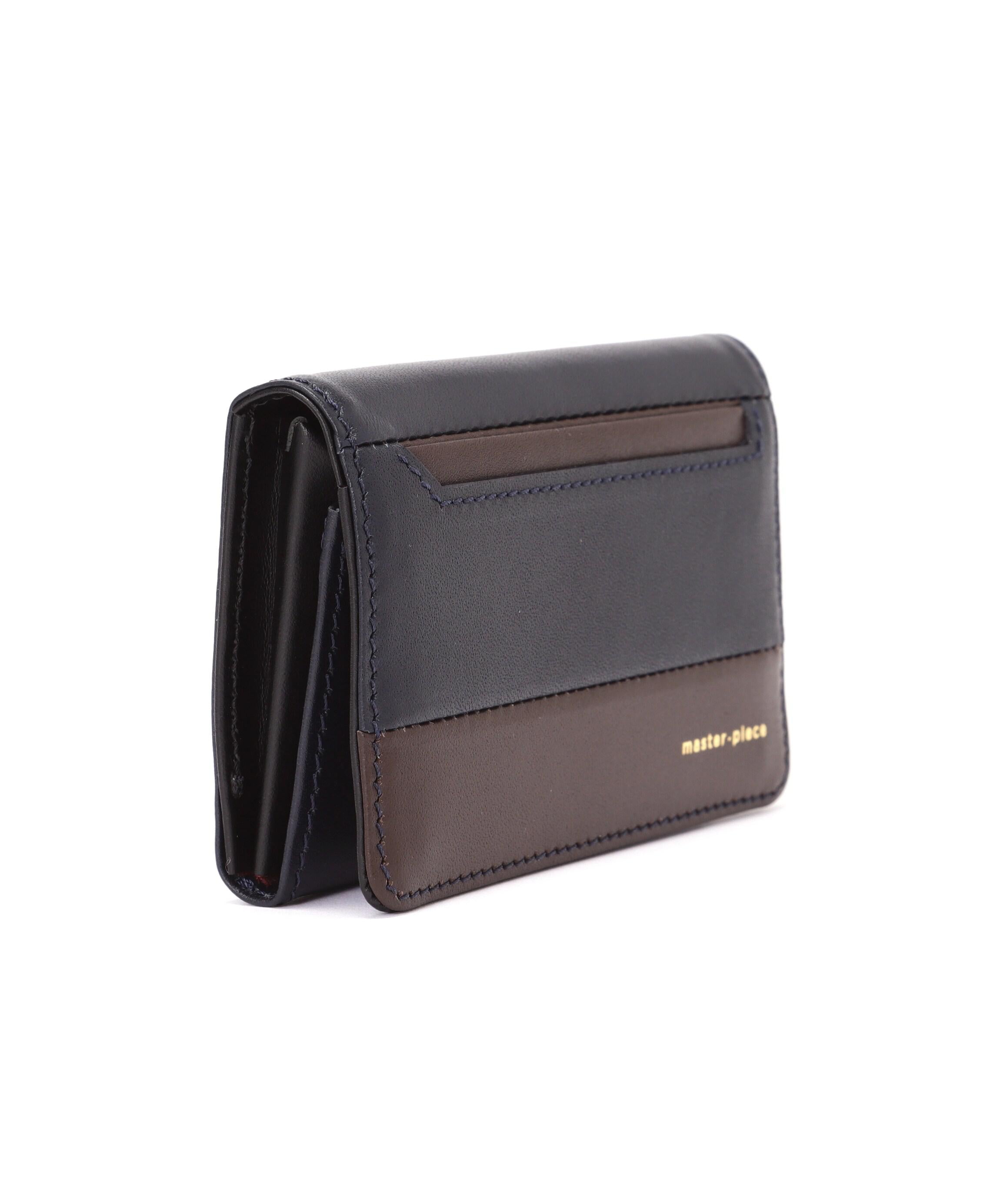 maste-piece（マスターピース）gloss 名刺入れ No.02845 ネイビー
