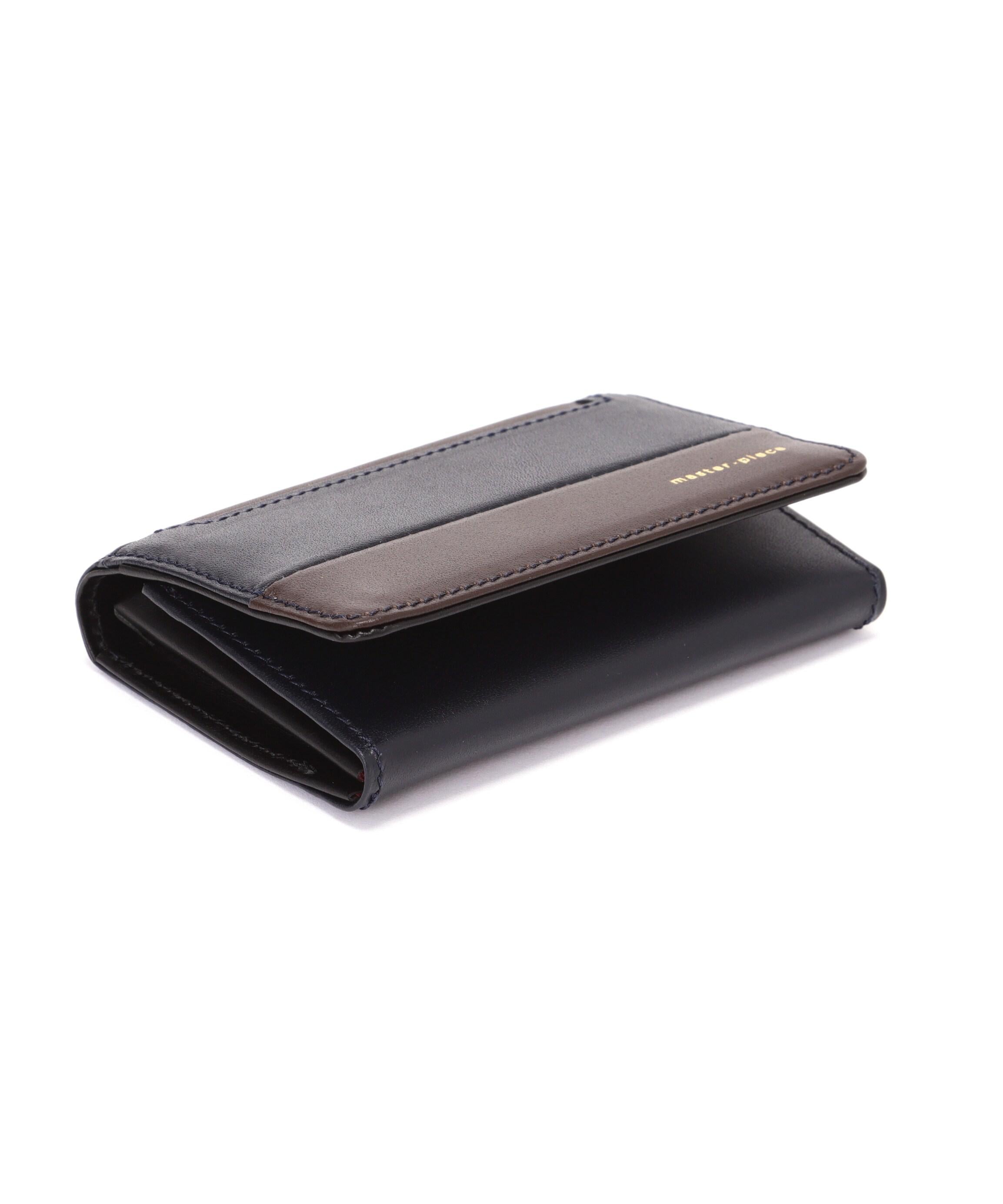 maste-piece（マスターピース）gloss 名刺入れ No.02845 ネイビー