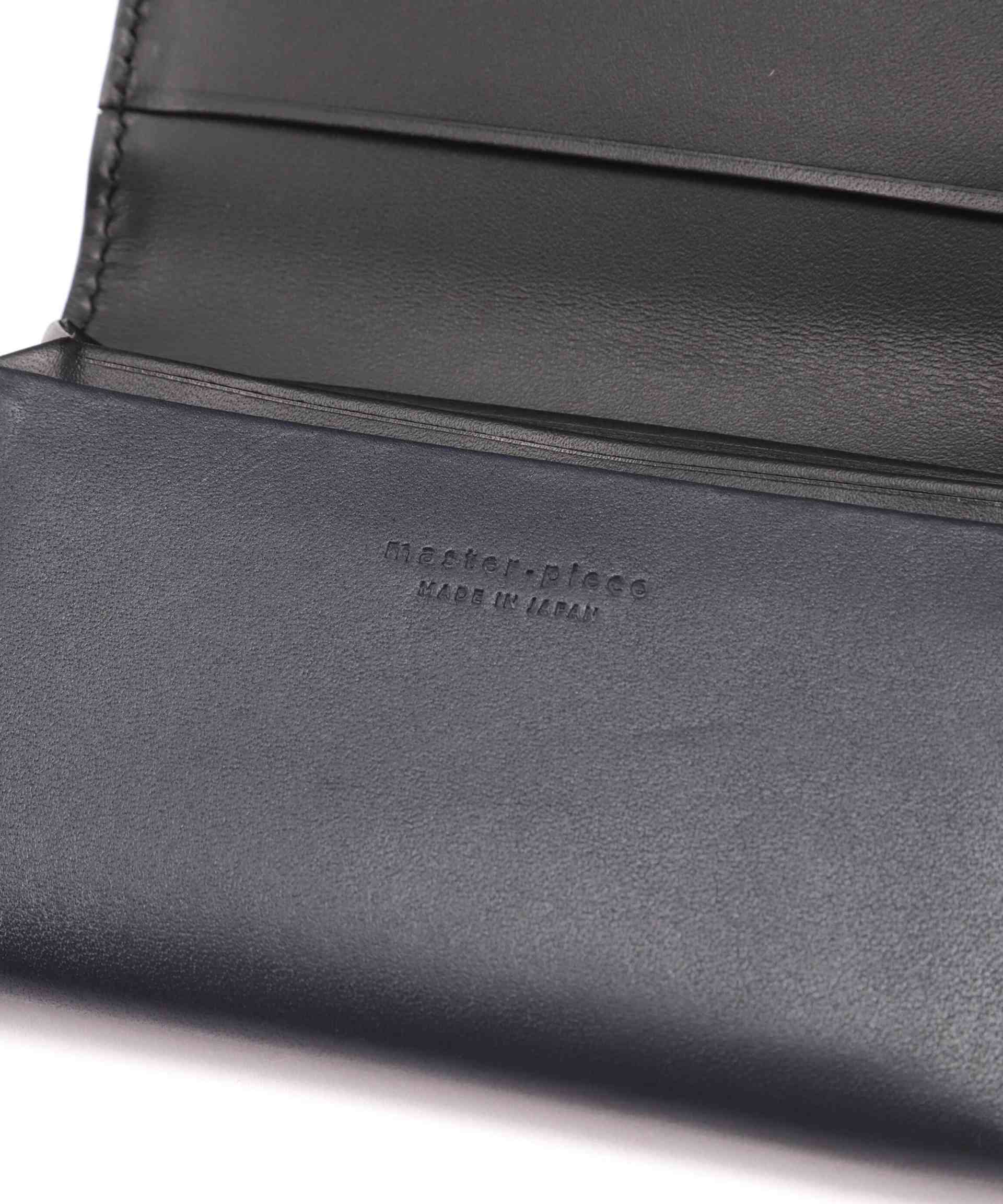 maste-piece（マスターピース）gloss 名刺入れ No.02845 ネイビー